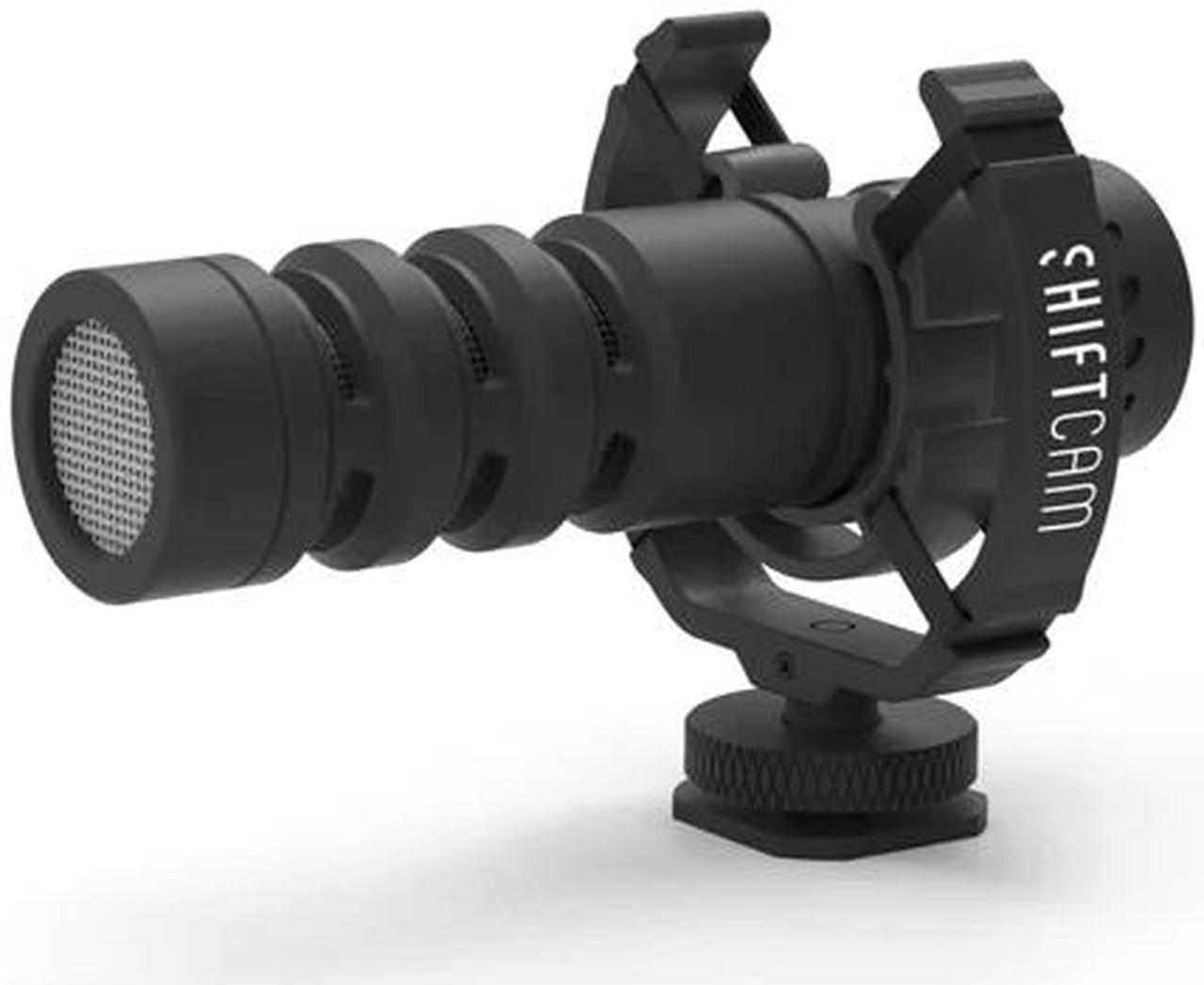 ShiftCam Black Directional Microphone for Mobile Devices ProMic Shotgun