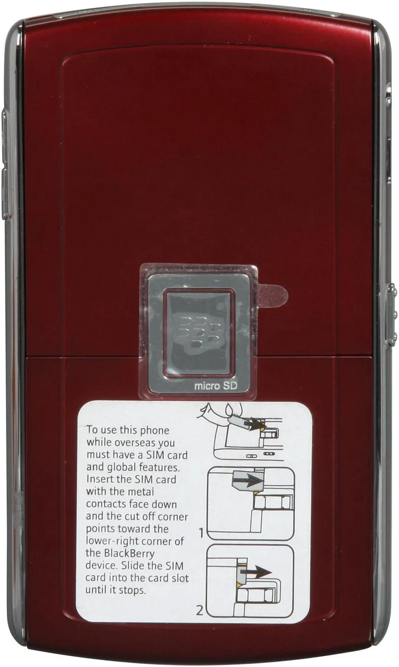 Alt view image 4 of 5 - BlackBerry 8830 World Edition Red Unlocked Cell Phone