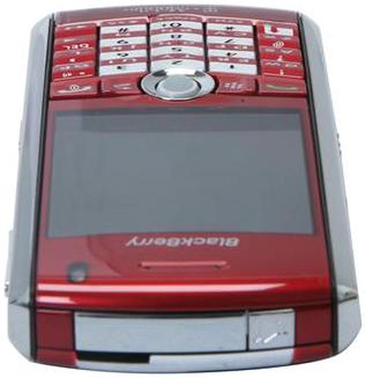 Alt view image 4 of 5 - BlackBerry Pearl 8100 Pearl Red Unlocked GSM Cell Phone w/ BlackBerry OS / 2.2" Screen (8100)