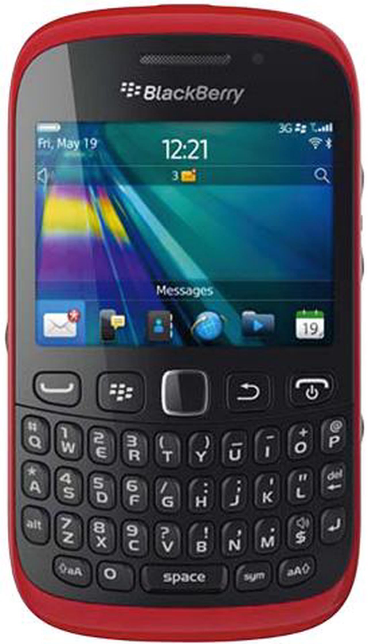 Main image of BlackBerry Curve 9320 Unlocked GSM OS 7 Cell Phone 2.44" Red 512MB RAM