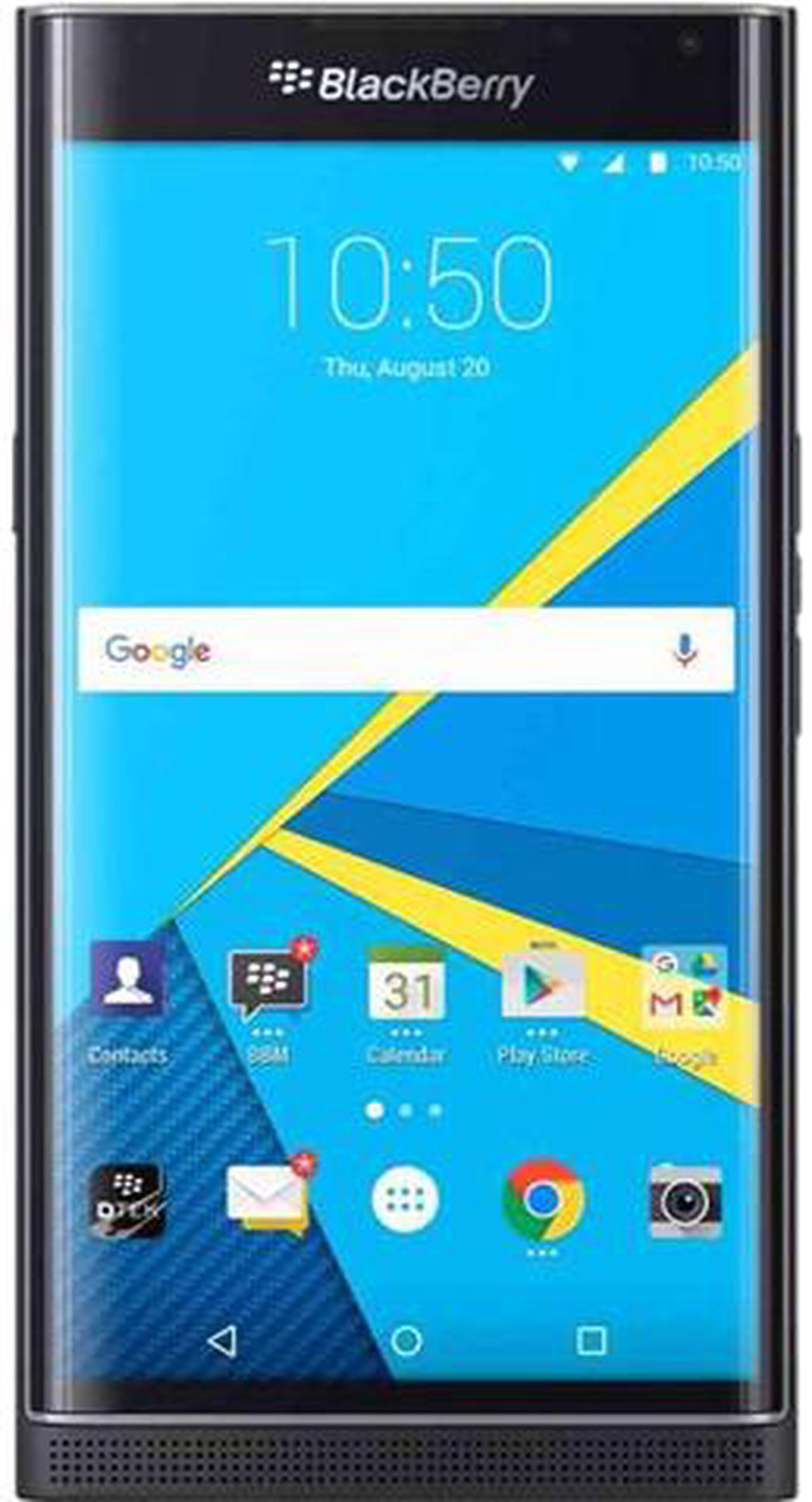 Main image of BlackBerry Priv STV100-1 Unlocked GSM Slider Android Cell Phone - Black