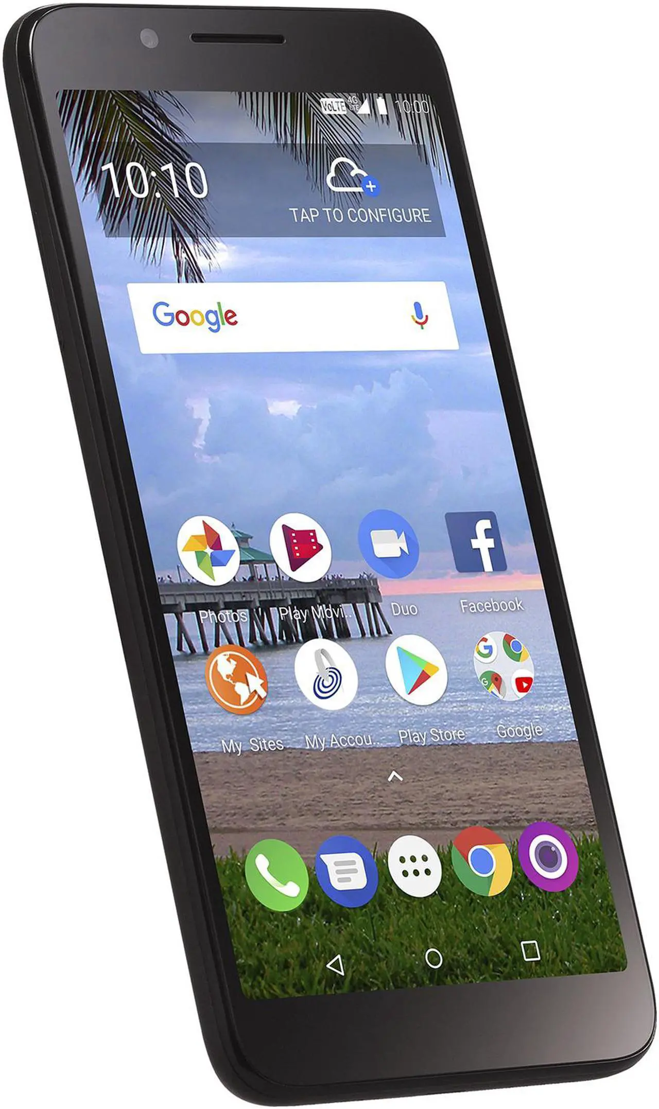 Alt view image 3 of 7 - TCL LX A502 Total Wireless Prepaid Cell Phone