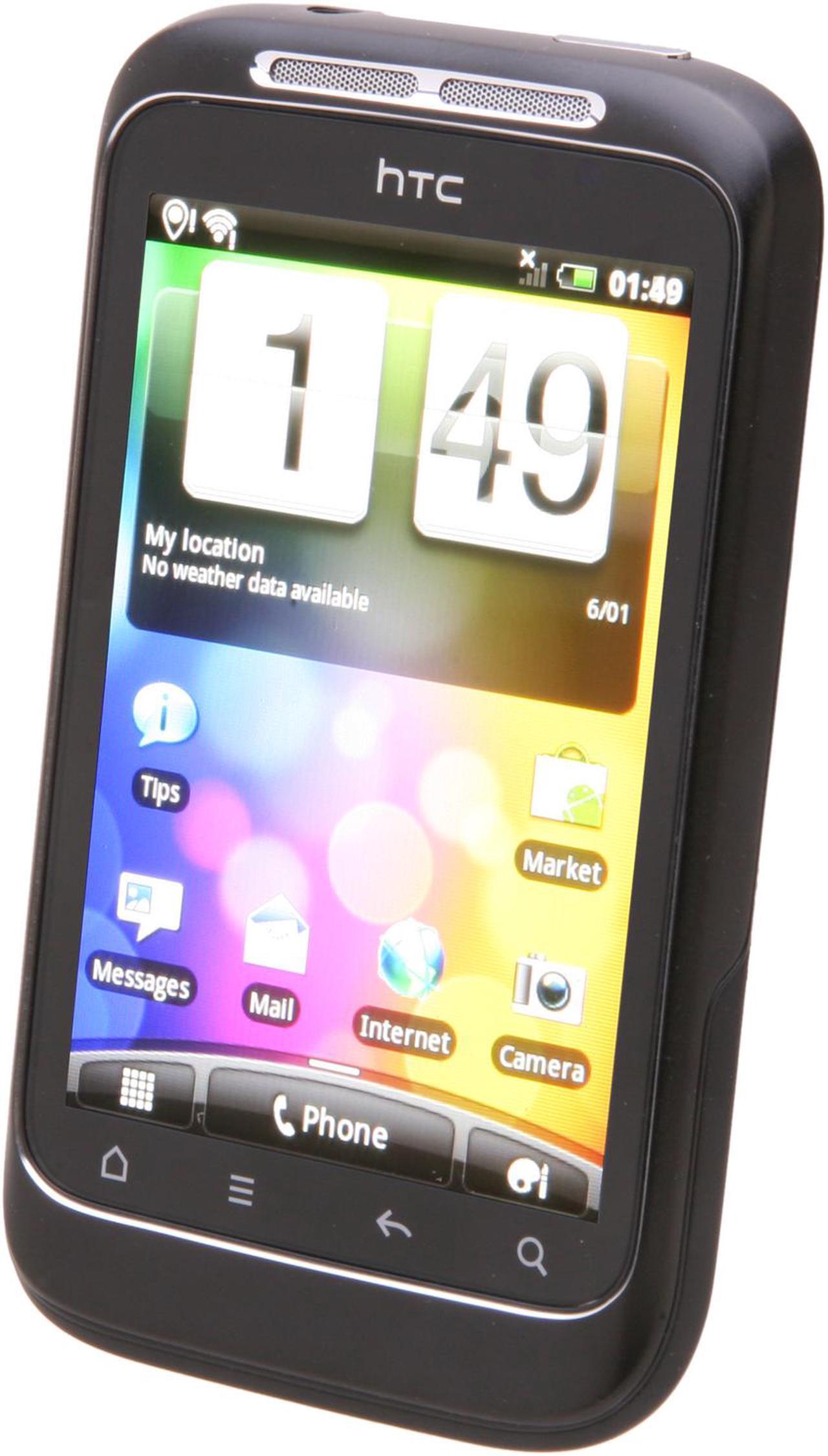 Alt view image 2 of 7 - HTC Wildfire S GSM Unlocked Android Smart Phone w/ 3.2" Touch Screen / 5MP Camera / Wi-Fi / GPS / Bluetooth (A510e)3.2" Black
