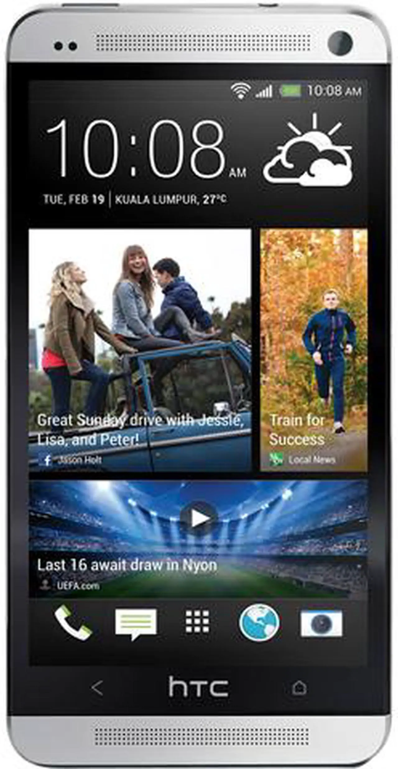 Main image of HTC ONE 3G Version Silver 3G Quad-Core 1.7GHz 32GB Unlocked GSM Cell Phone