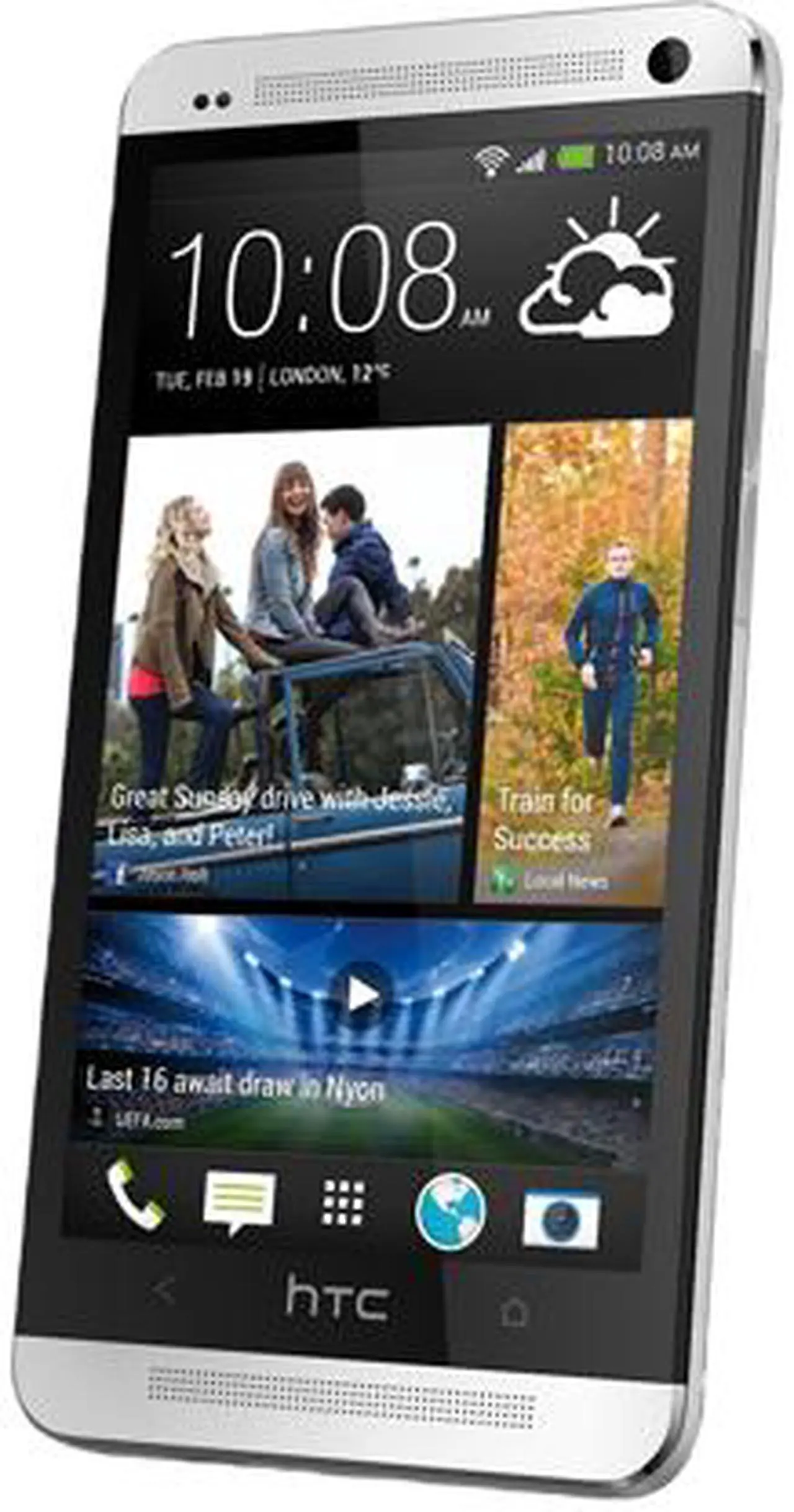 Alt view image 3 of 6 - HTC ONE 3G Version Silver 3G Quad-Core 1.7GHz 32GB Unlocked GSM Cell Phone