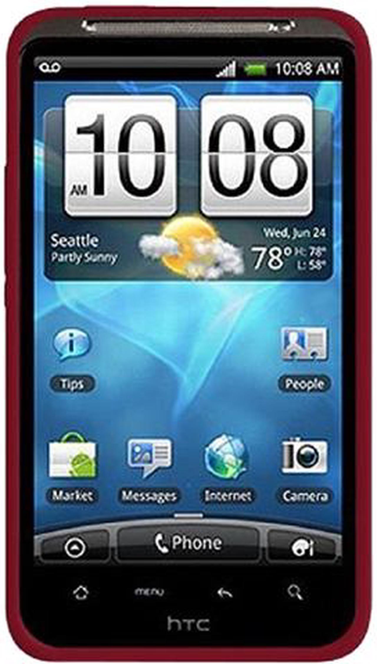 Main image of HTC Inspire 4G A9192 Unlocked GSM Android Cell Phone 4.3" Red