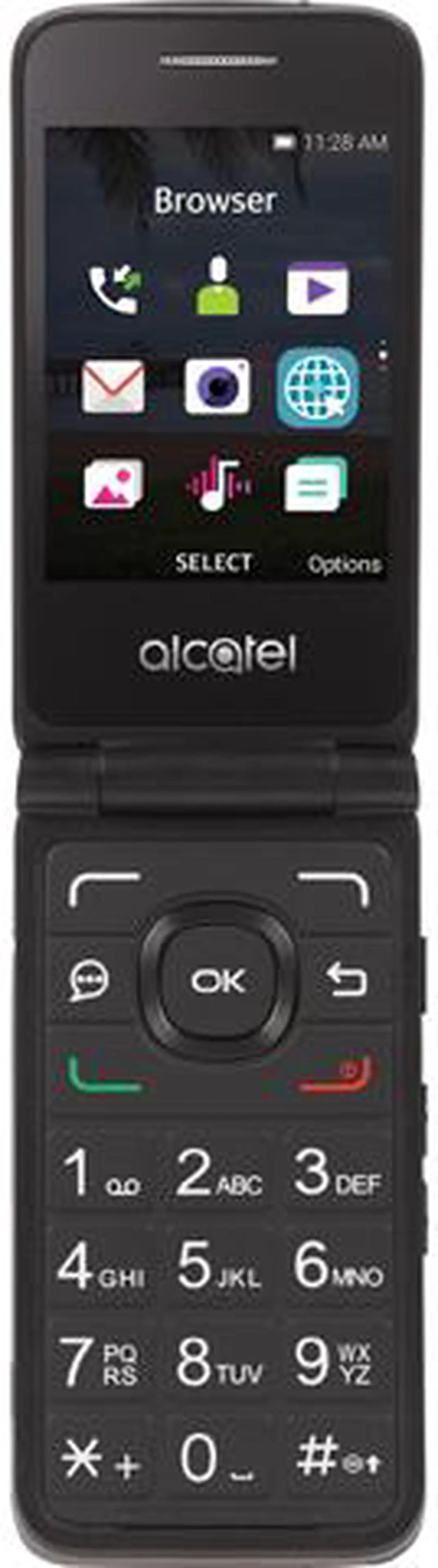 Main image of Alcatel A405 Net10 Prepaid Cell Phone