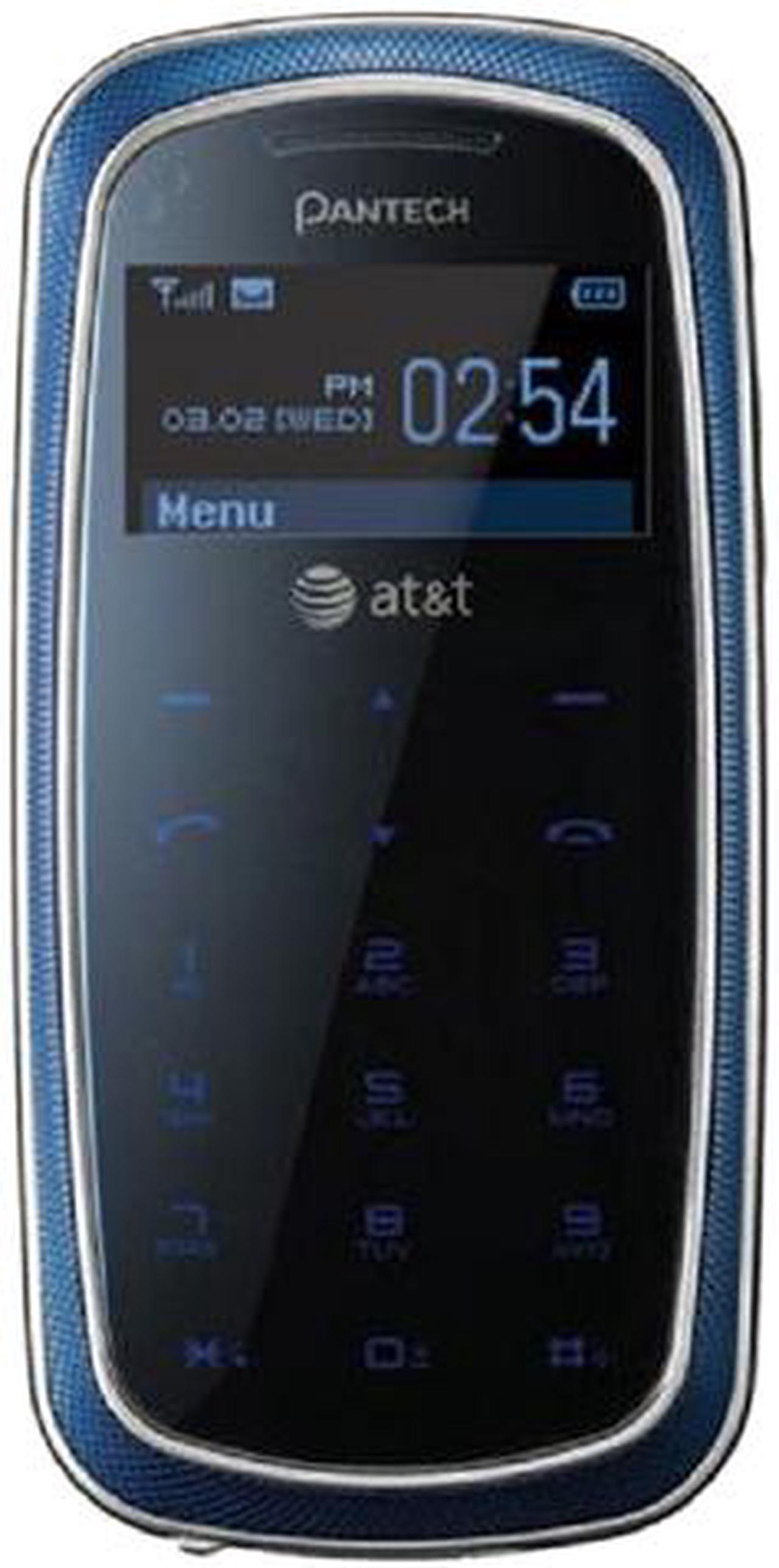 Main image of PANTECH Impact P7000 Slider Touch Screen QWERTY Keyboard GPS Camera Bluetooth Unlocked GSM Cellphone 2.6" Blue