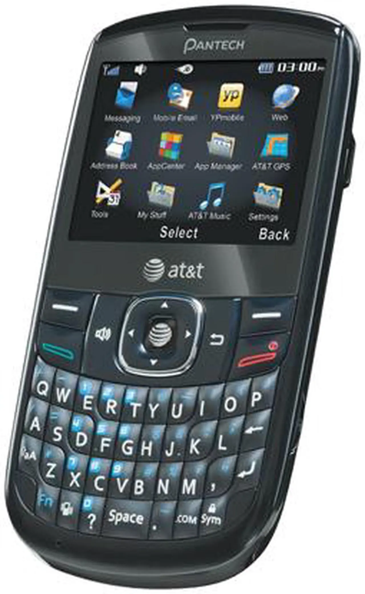 Alt view image 2 of 2 - PANTECH Link II P5000 Unlocked GSM QWERTY Cell Phone 2.4" Black