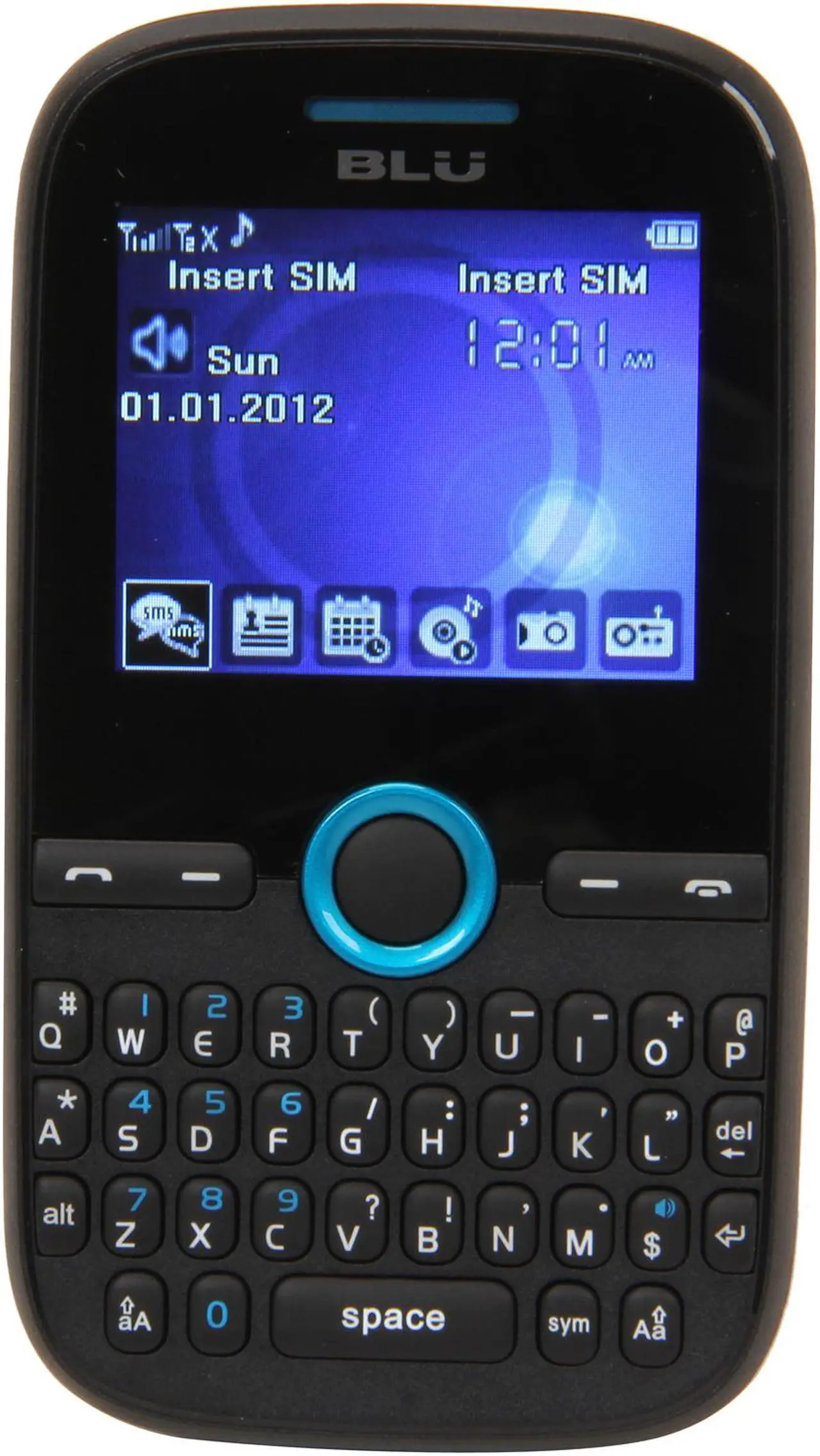 Main image of Blu Deco Mini Unlocked Dual SIM Cell Phone 2.0" Blue