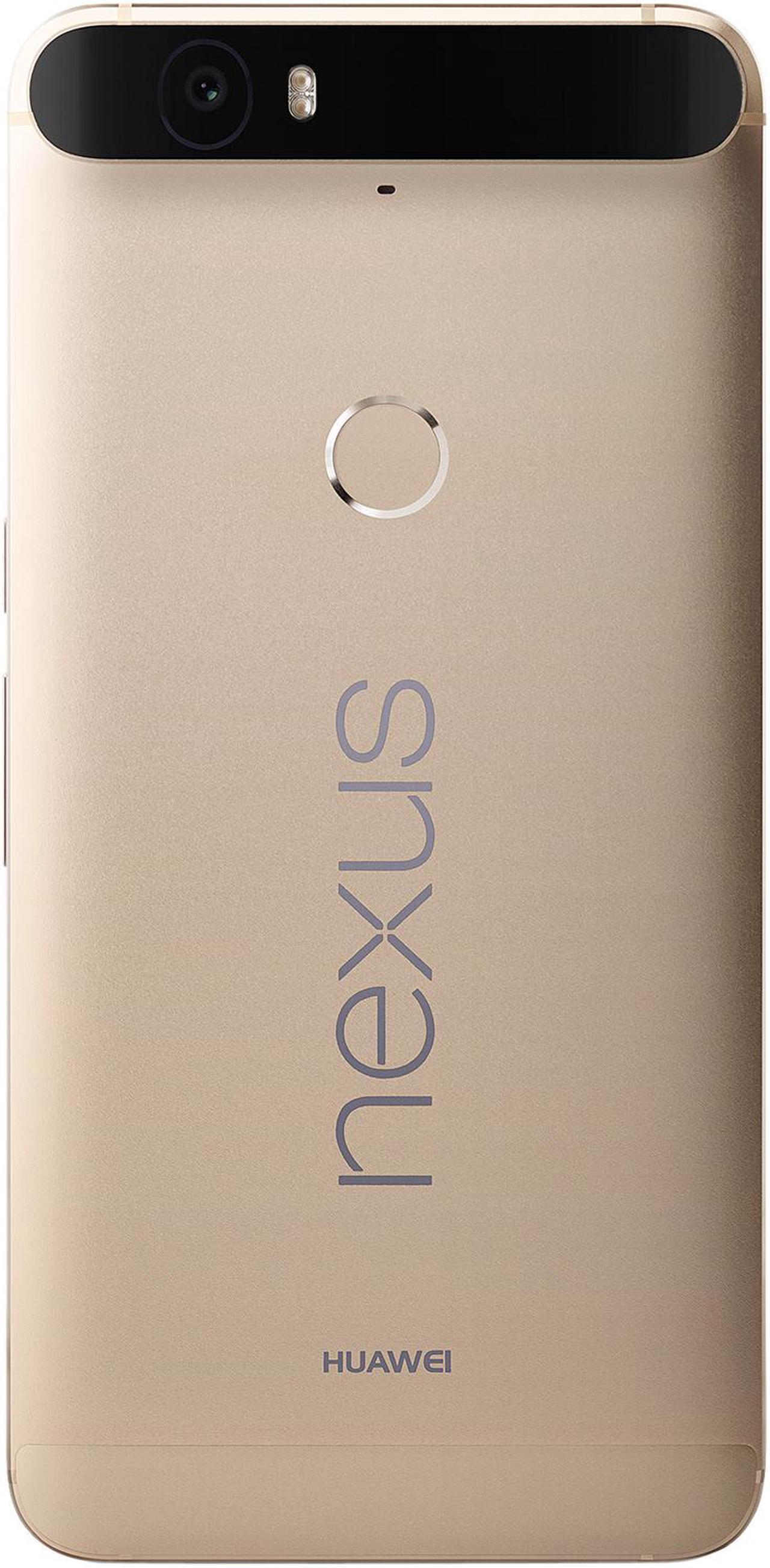 Alt view image 6 of 7 - Nexus 6P 64GB Matte Gold LTE Unlocked Smartphone (US Warranty)