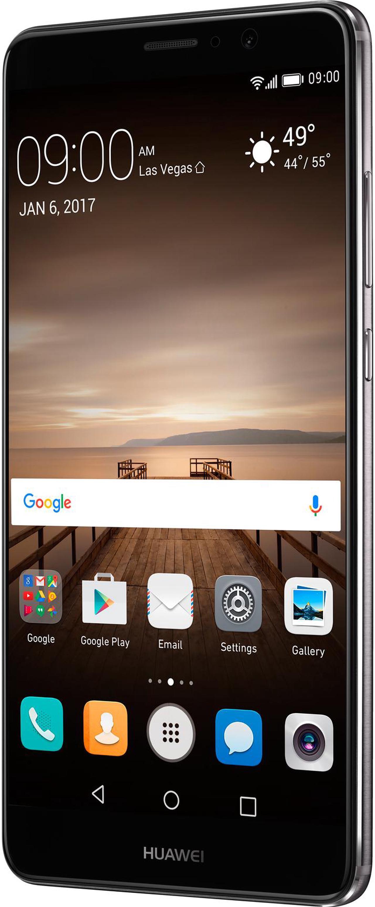 Main image of Huawei Mate 9, 5.9-Inch, 4GB RAM, 64GB Storage, Dual Camera, Amazon Alexa, Unlocked Cell Phone, US Warranty, Space Gray (51091BKV)