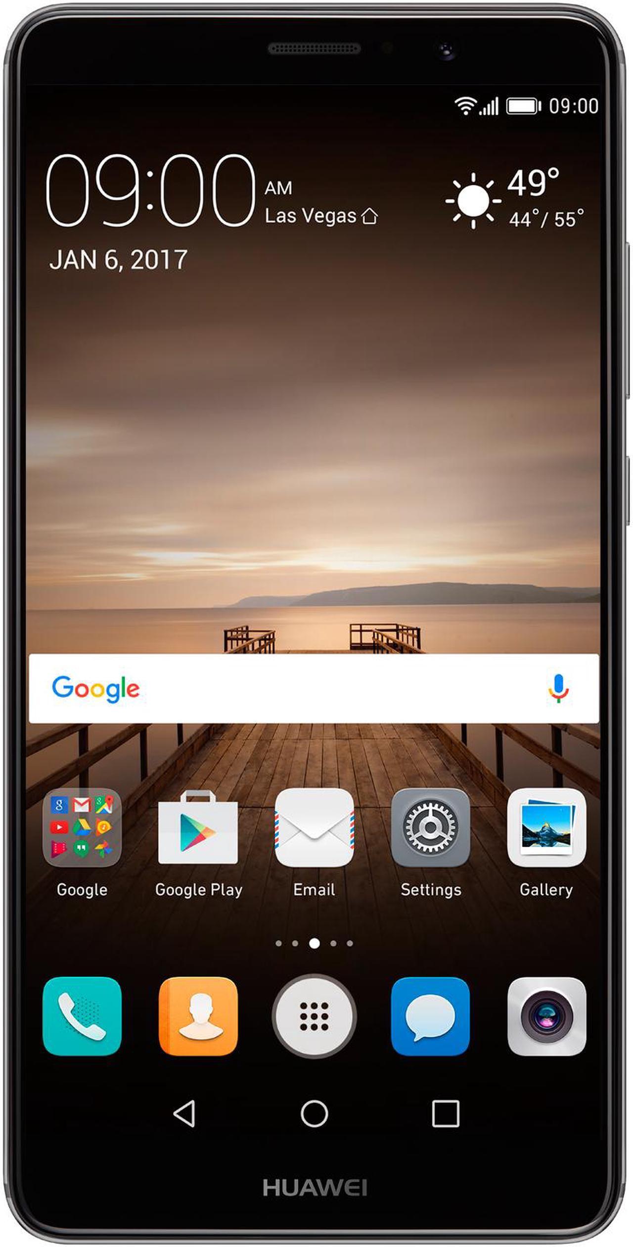Alt view image 2 of 6 - Huawei Mate 9, 5.9-Inch, 4GB RAM, 64GB Storage, Dual Camera, Amazon Alexa, Unlocked Cell Phone, US Warranty, Space Gray (51091BKV)
