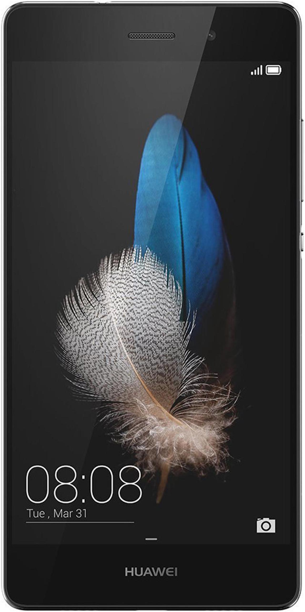 Alt view image 2 of 5 - HUAWEI P8 Lite ALE-L23 16GB Unlocked GSM 4G LTE Octa-Core Phone w/ 13MP Camera - Black