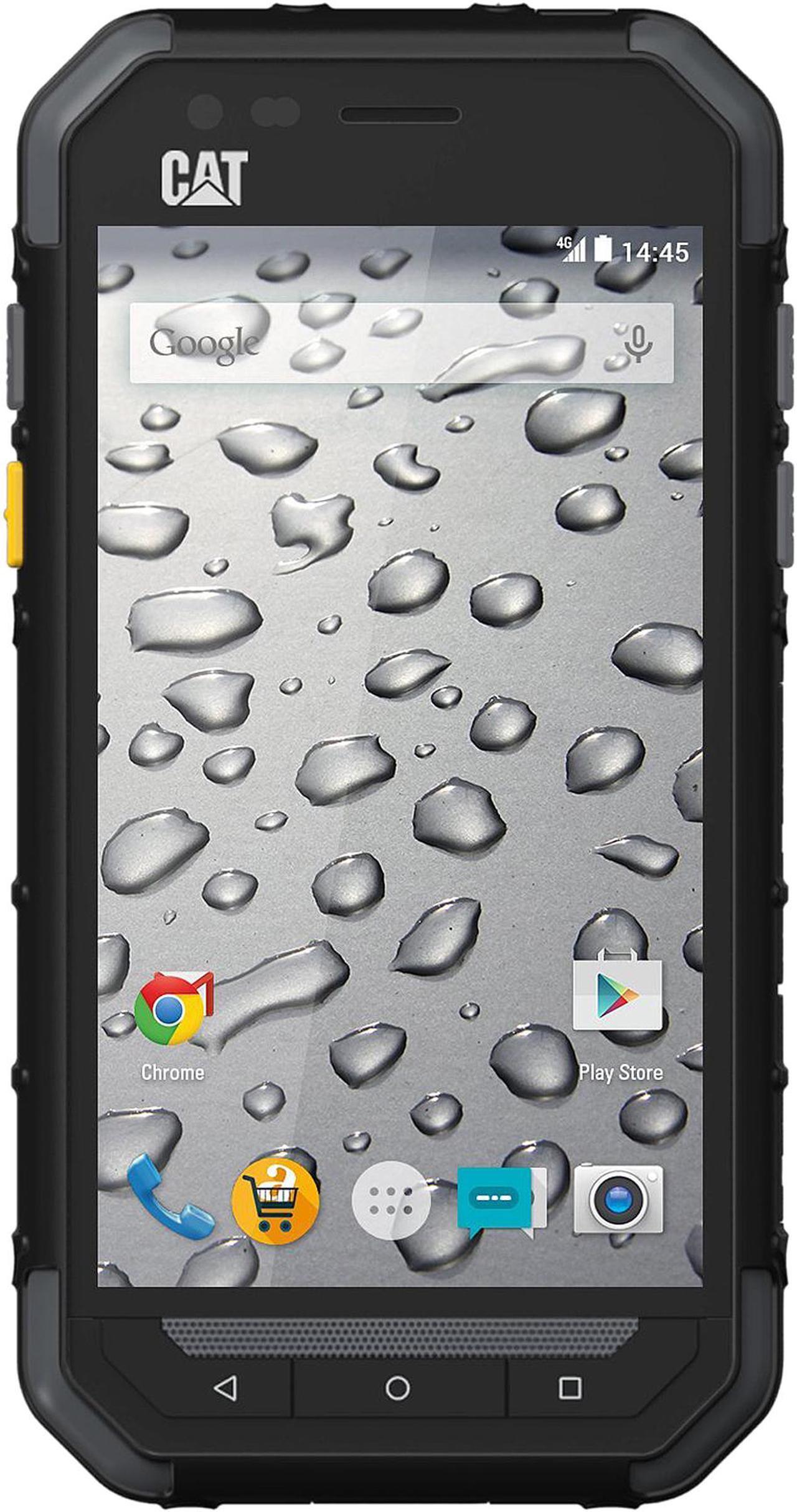 Main image of CAT S30 Unlocked Smartphone 4G LTE Dual SIM with Dual Camera (4.5" Black, 8GB Storage 1GB RAM)
