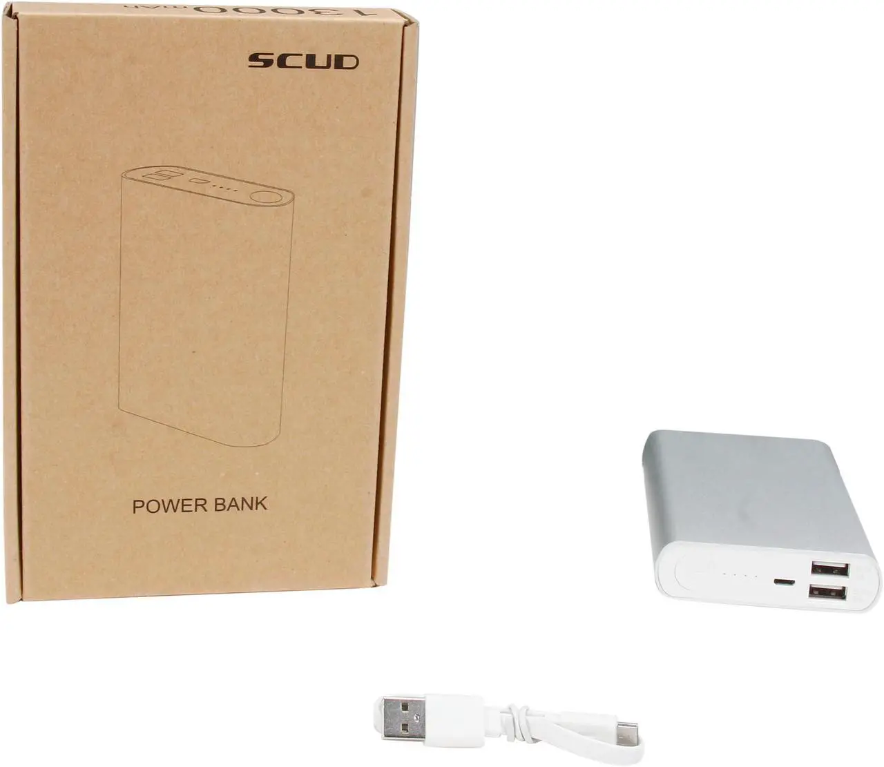 Alt view image 5 of 5 - FREMO P130 13000 mAh Power Bank External Battery Charger for iPhone, iPad Air, mini, Galaxy S5, Note, Galaxy Tab, Nexus, HTC One, One 2 (M8), PS Vita and other Smartphones and Tablets (made by SCUD)