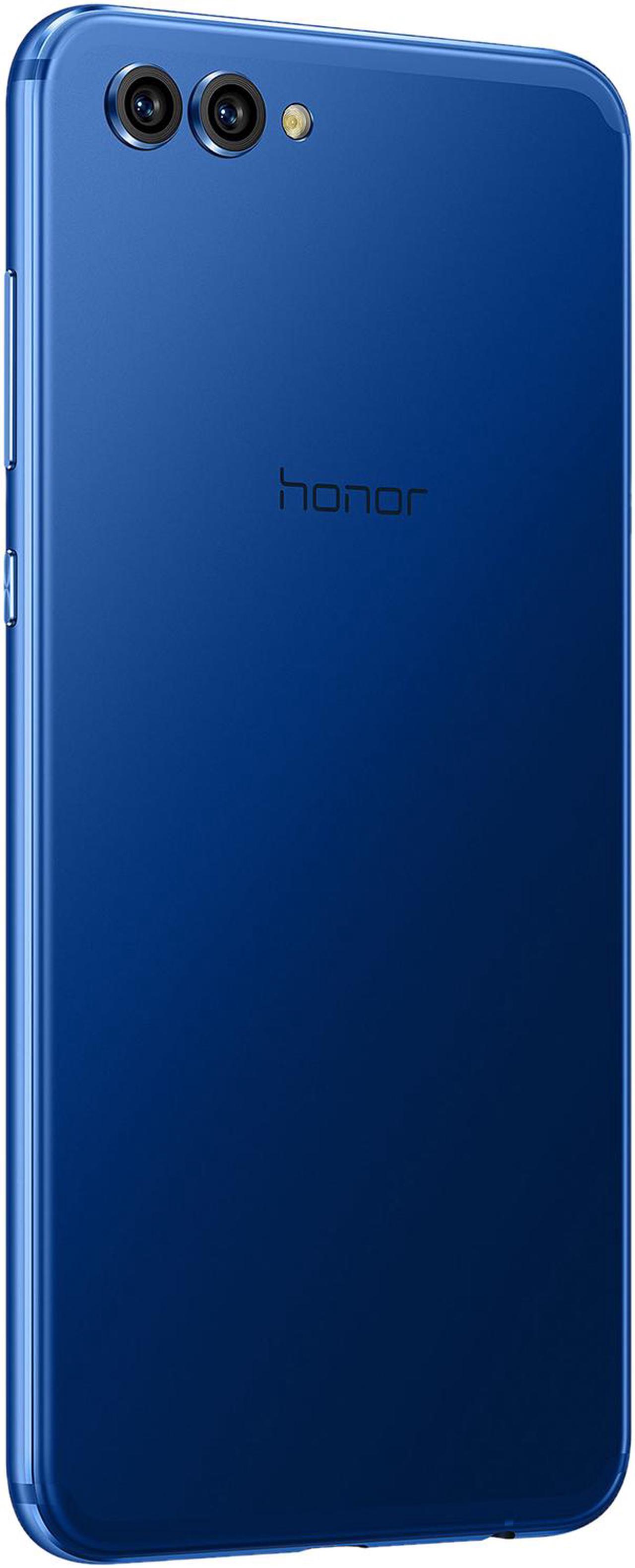 Alt view image 6 of 8 - Honor View 10 128GB 5.99" (No CDMA, GSM only) Factory Unlocked 4G/LTE Smartphone - Blue