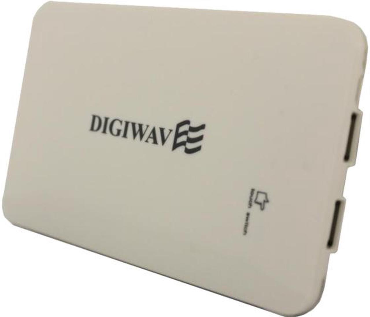 DigiWave White 9000 mAh Portable Smart Power Bank DCP1090W