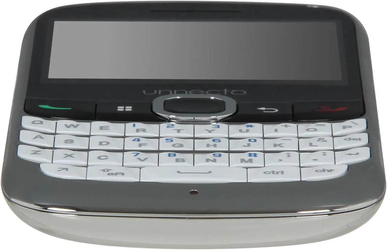 Alt view image 7 of 8 - Unnecto Pro U-600-2NA Wi-Fi Touch Screen Qwerty Keyboard Camera Unlocked GSM Cell Phone 2.4" White