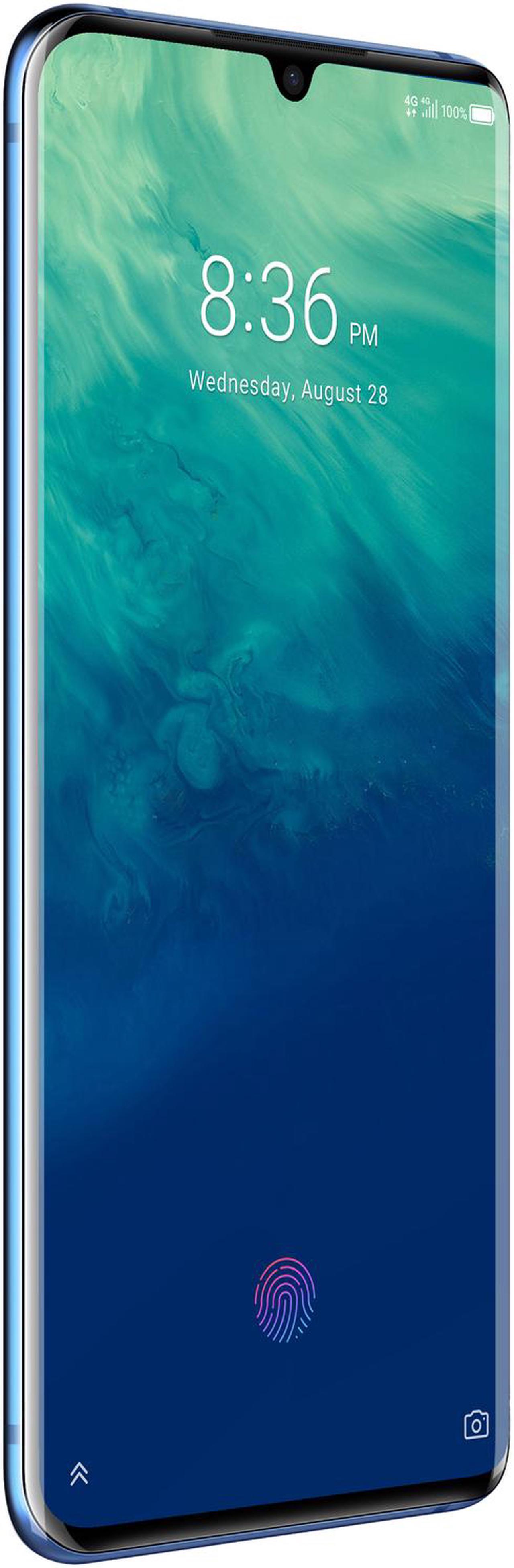 Alt view image 4 of 13 - ZTE Axon 10 Pro Flagship Unlocked Phone with 8G+256G Memory, Qualcomm Snapdragon 855 Chipset, Beautifully Designed Quad-Curved 6.47" AMOLED Display / Wireless Charging