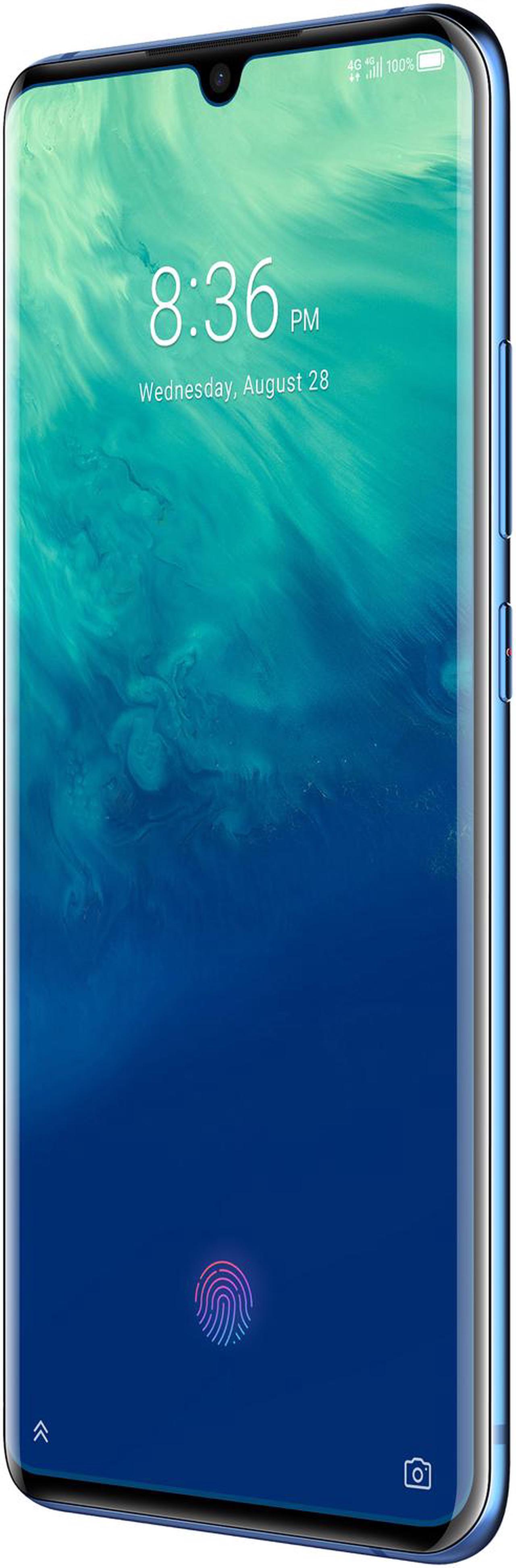 Alt view image 3 of 13 - ZTE Axon 10 Pro Flagship Unlocked Phone with 8G+256G Memory, Qualcomm Snapdragon 855 Chipset, Beautifully Designed Quad-Curved 6.47" AMOLED Display / Wireless Charging