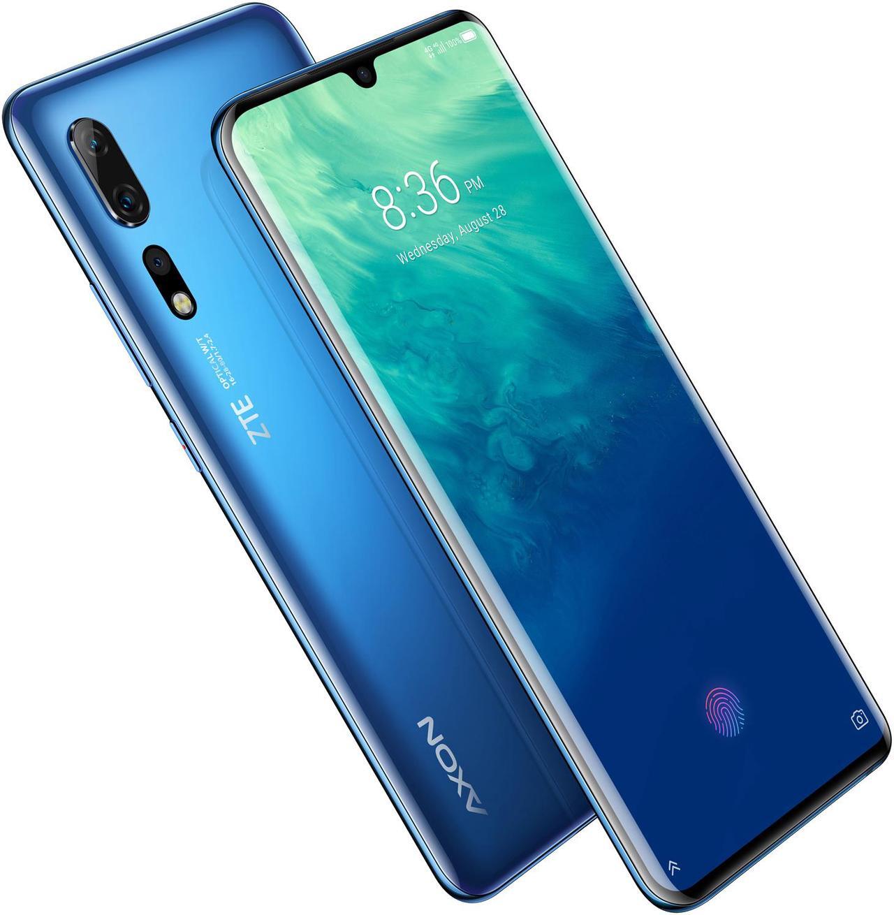 Alt view image 12 of 13 - ZTE Axon 10 Pro Flagship Unlocked Phone with 8G+256G Memory, Qualcomm Snapdragon 855 Chipset, Beautifully Designed Quad-Curved 6.47" AMOLED Display / Wireless Charging