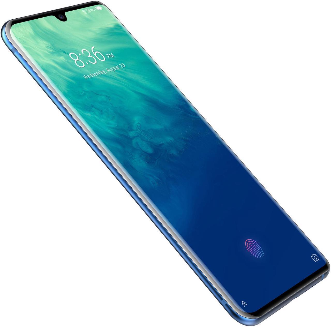 Alt view image 7 of 13 - ZTE Axon 10 Pro Flagship Unlocked Phone with 8G+256G Memory, Qualcomm Snapdragon 855 Chipset, Beautifully Designed Quad-Curved 6.47" AMOLED Display / Wireless Charging