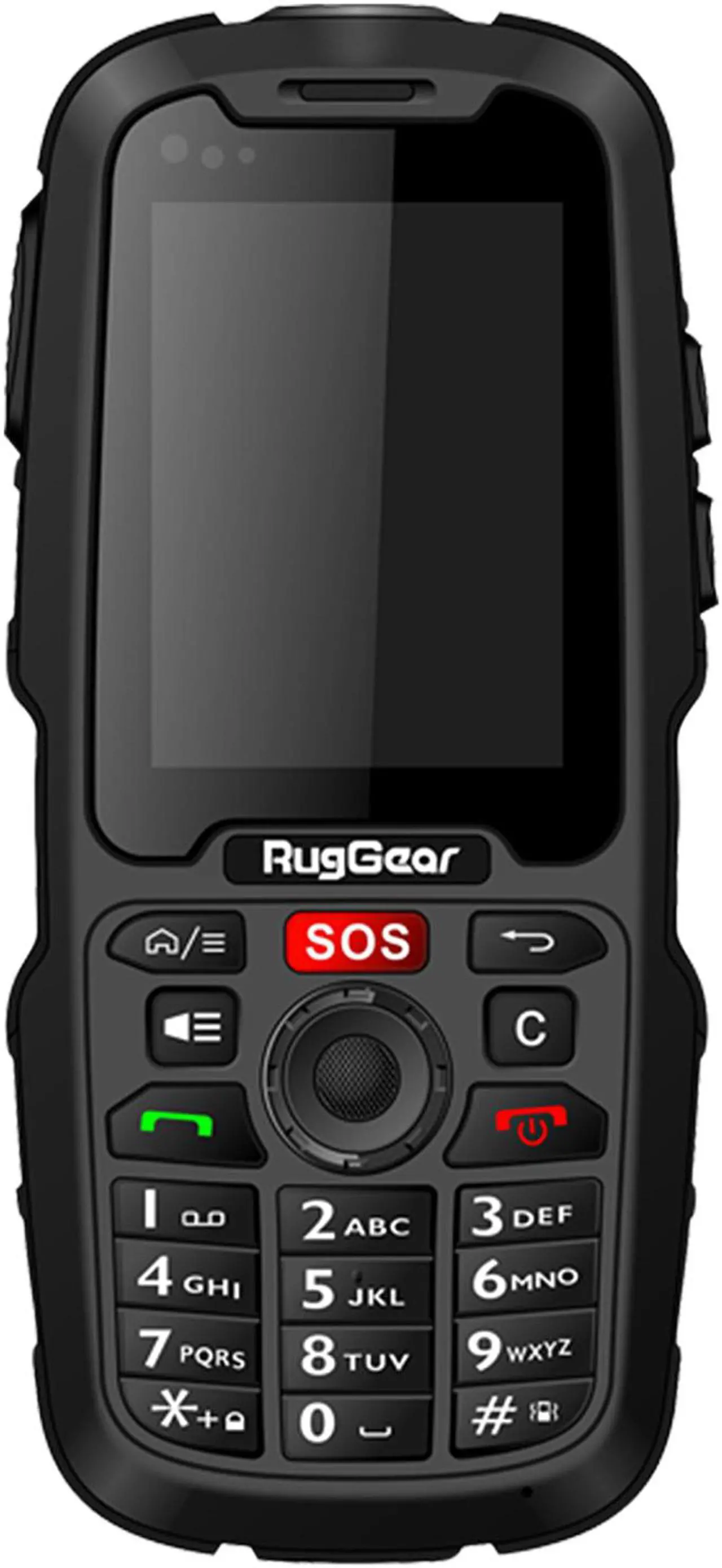 Alt view image 2 of 8 - RugGear RG310 3G Unlocked GSM Rugged MIL-STD-810G Compliant Phone w/ 1,000 Lux LED Torch 2.4" Black 512MB RAM