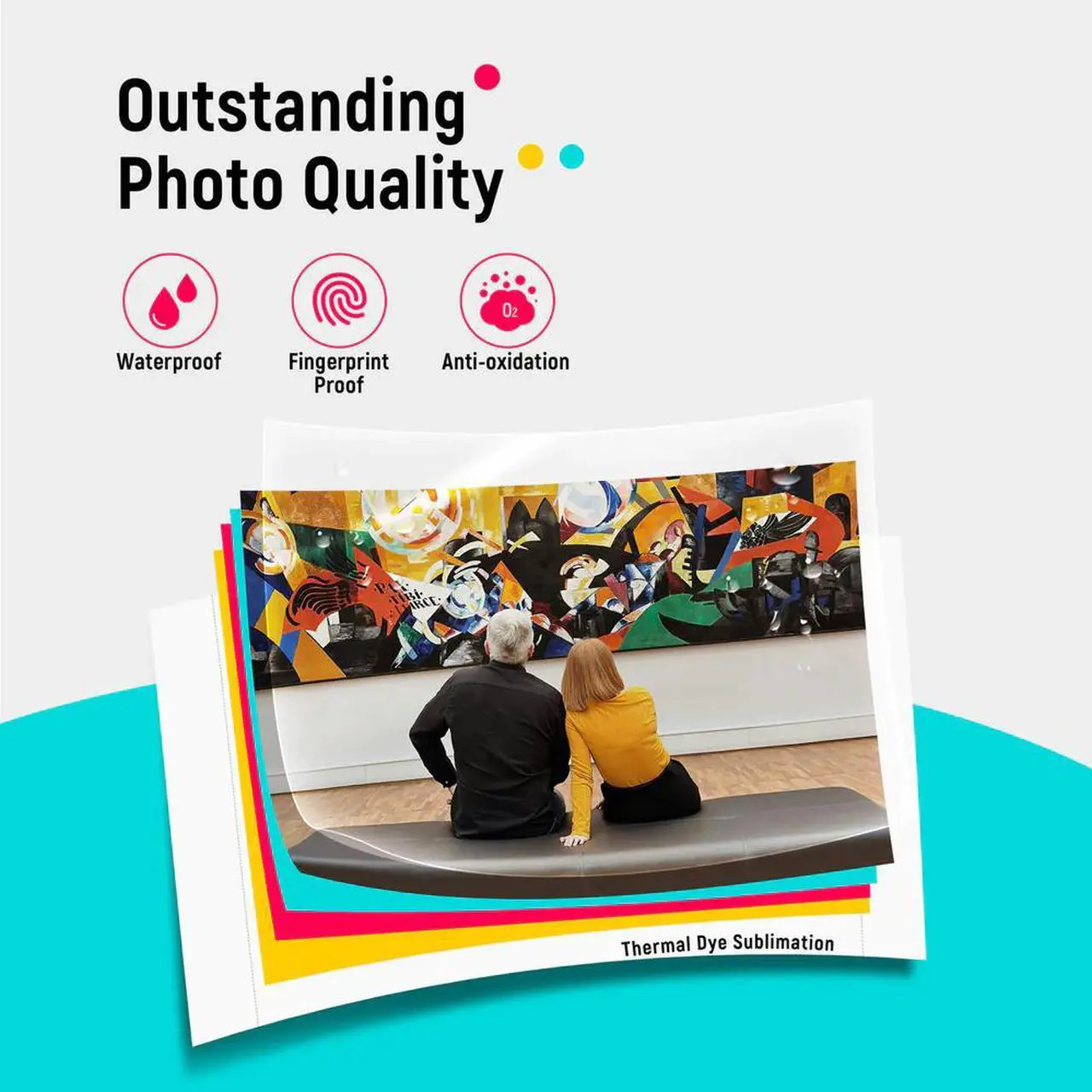 Open Box: Liene 4x6" Instant Photo Printer Amber M100 w/ 20 sheets and 1 cartridge - Newegg.com - Image 14