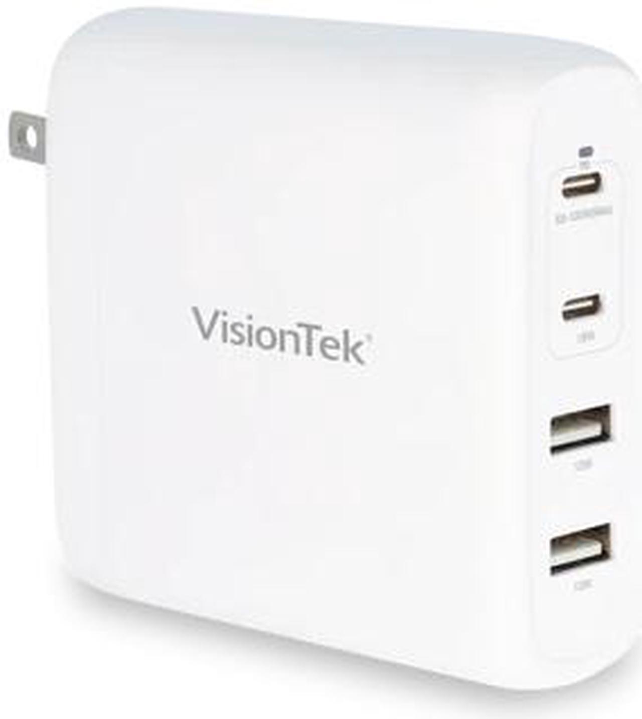 VisionTek 100W GaN II Power Adapter - 4 Port 901537