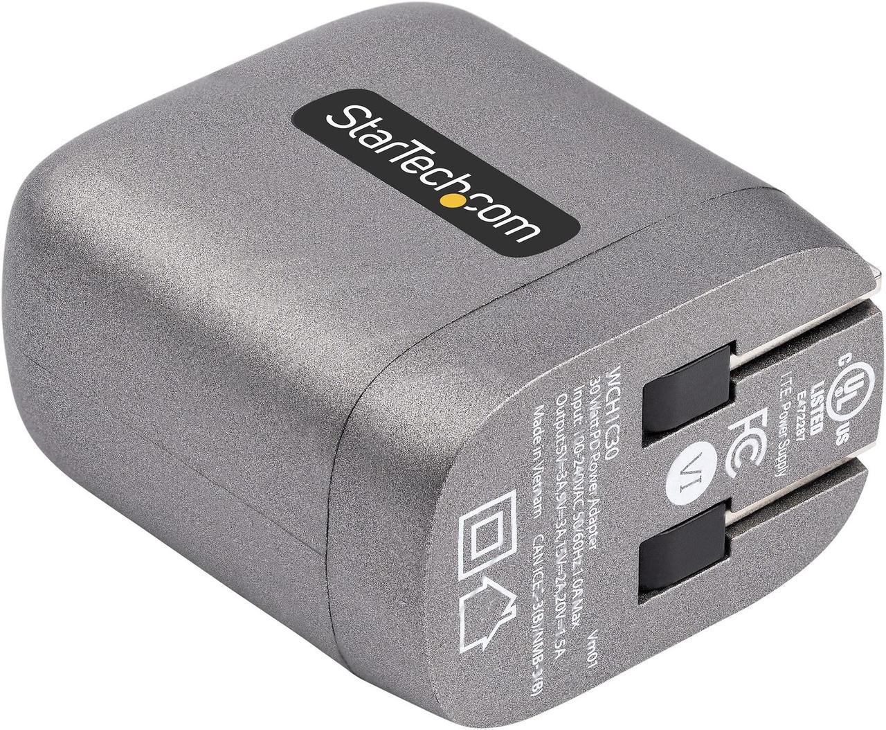 StarTech.com WCH1C30 30W USB-C Wall Charger