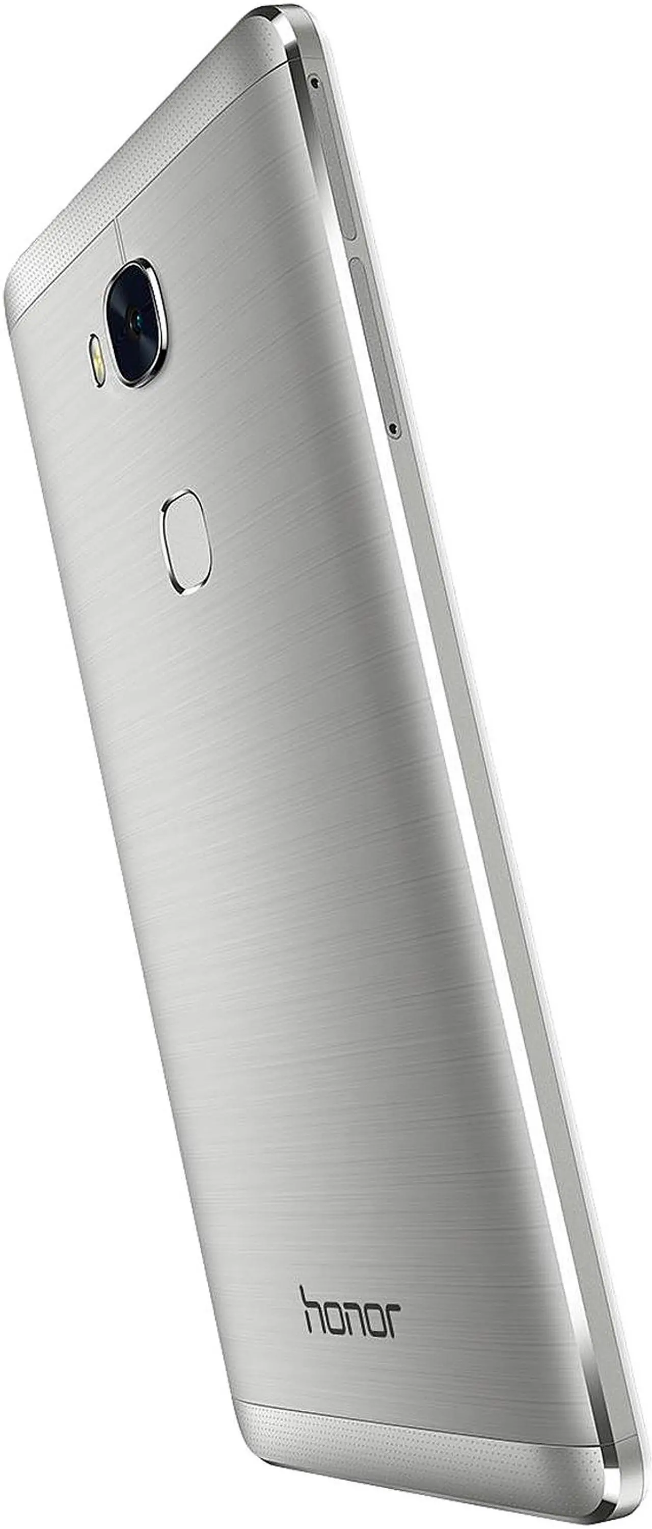 Alt view image 5 of 10 - Honor 5X - Metal Body, Fingerprint Sensor, 5.5 Inch, 1080p FHD Display, 4G LTE Unlocked GSM Smartphone - USA Warranty - 16GB Silver