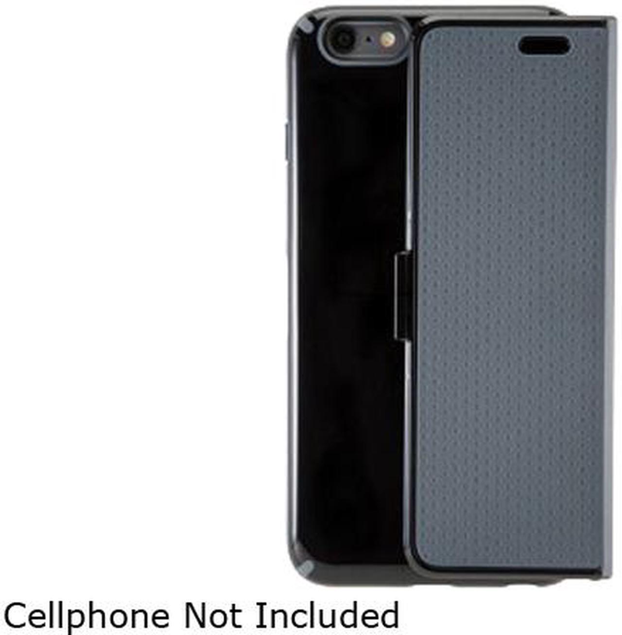 Alt view image 4 of 5 - Speck Products CandyShell Wrap Black/Slate Grey Case for iPhone 6 Plus / 6s Plus 74023-B565