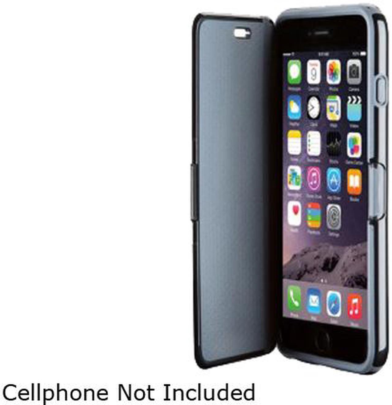 Alt view image 5 of 5 - Speck Products CandyShell Wrap Black/Slate Grey Case for iPhone 6 Plus / 6s Plus 74023-B565