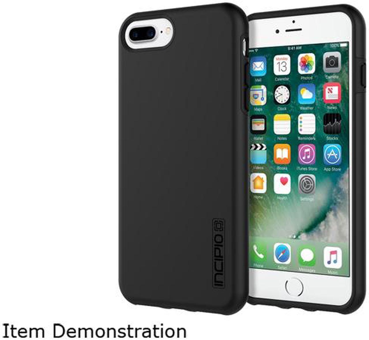 Main image of Incipio DualPro Black/Black The Original Dual Layer Protective Case for iPhone 7 Plus, 6 Plus, 6s Plus IPH-1491-BLK