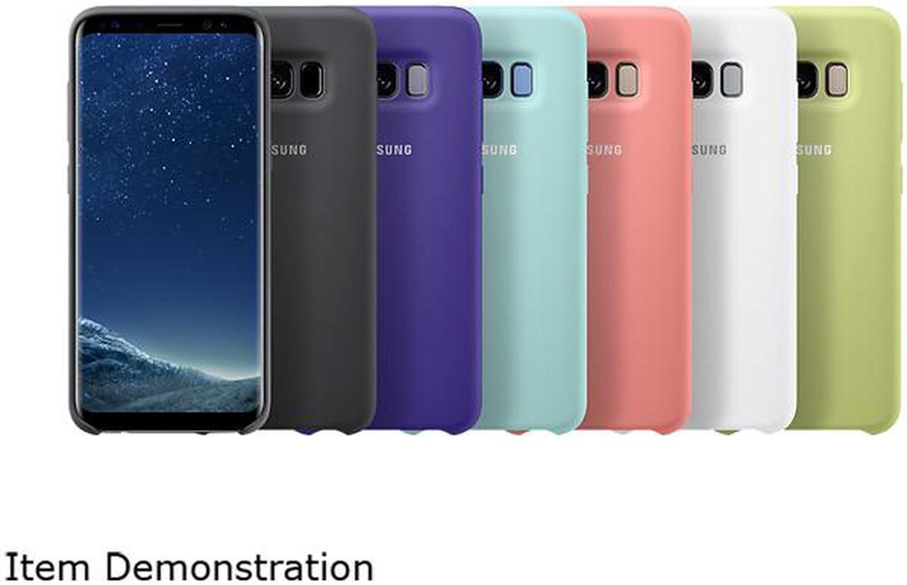 Alt view image 3 of 3 - SAMSUNG Green Silicone Cover (Galaxy S8) EF-PG950TGEGCA