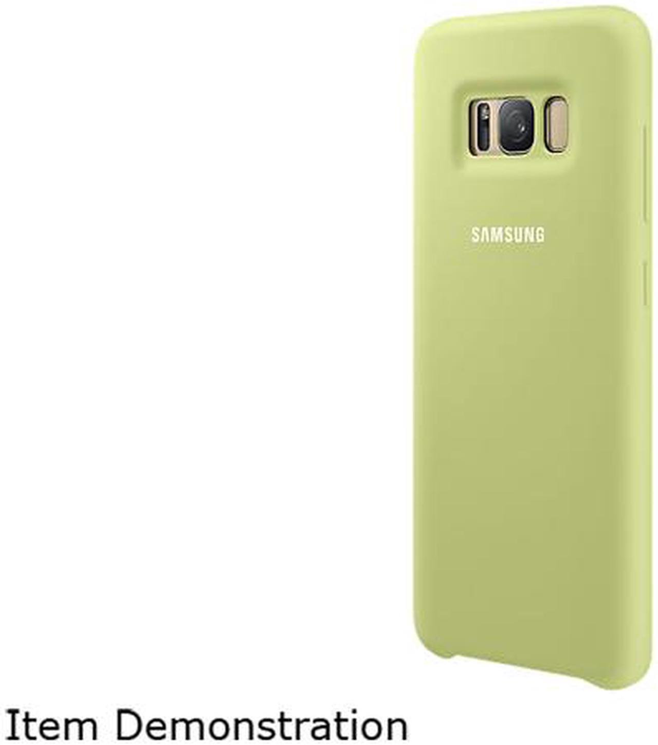 Alt view image 2 of 3 - SAMSUNG Green Silicone Cover (Galaxy S8) EF-PG950TGEGCA