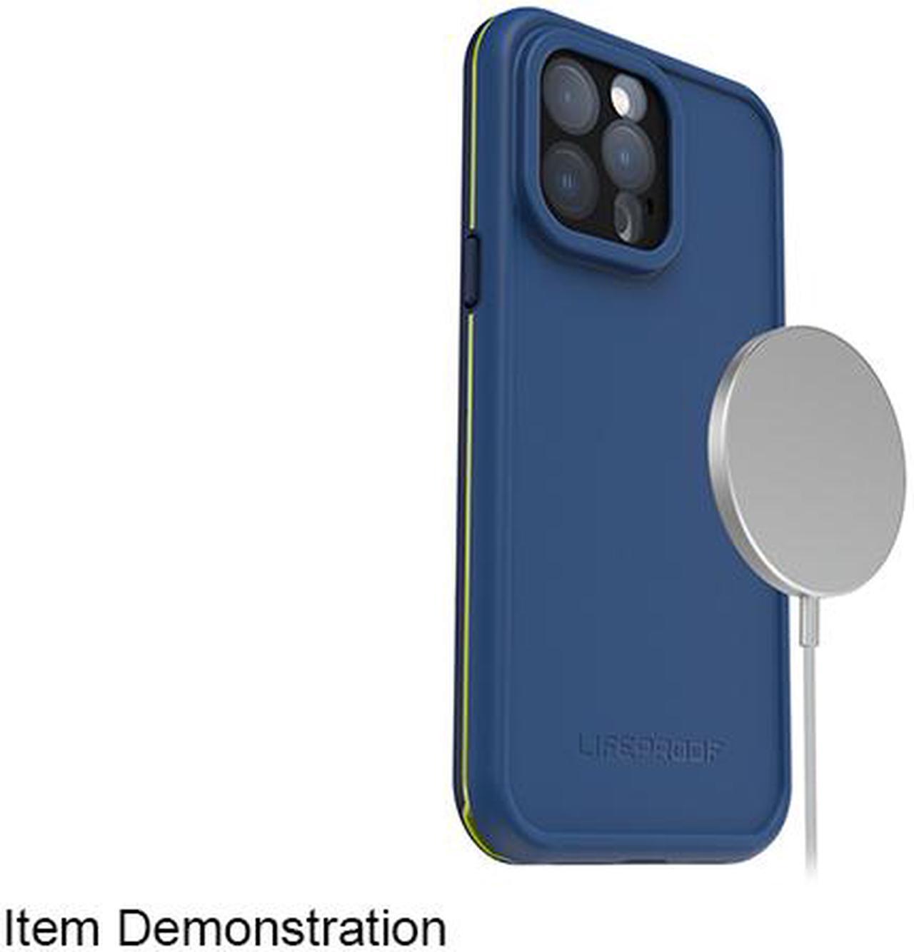 Alt view image 5 of 7 - LifeProof FRE Onward Blue iPhone 13 Pro Max Case for MagSafe 77-83679