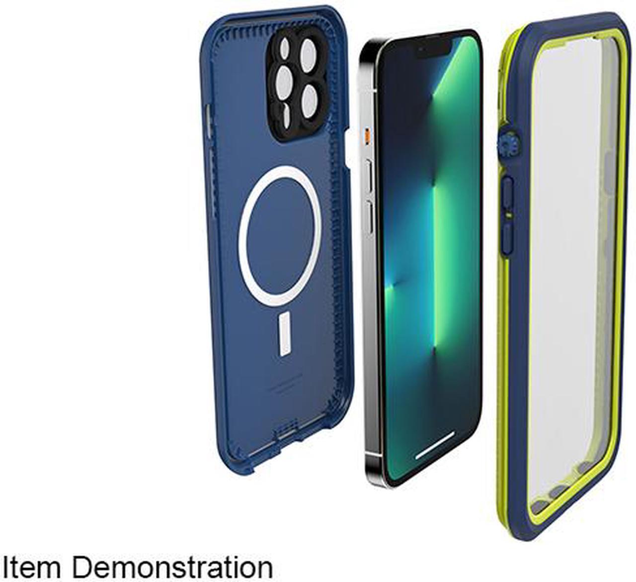 Alt view image 6 of 7 - LifeProof FRE Onward Blue iPhone 13 Pro Max Case for MagSafe 77-83679