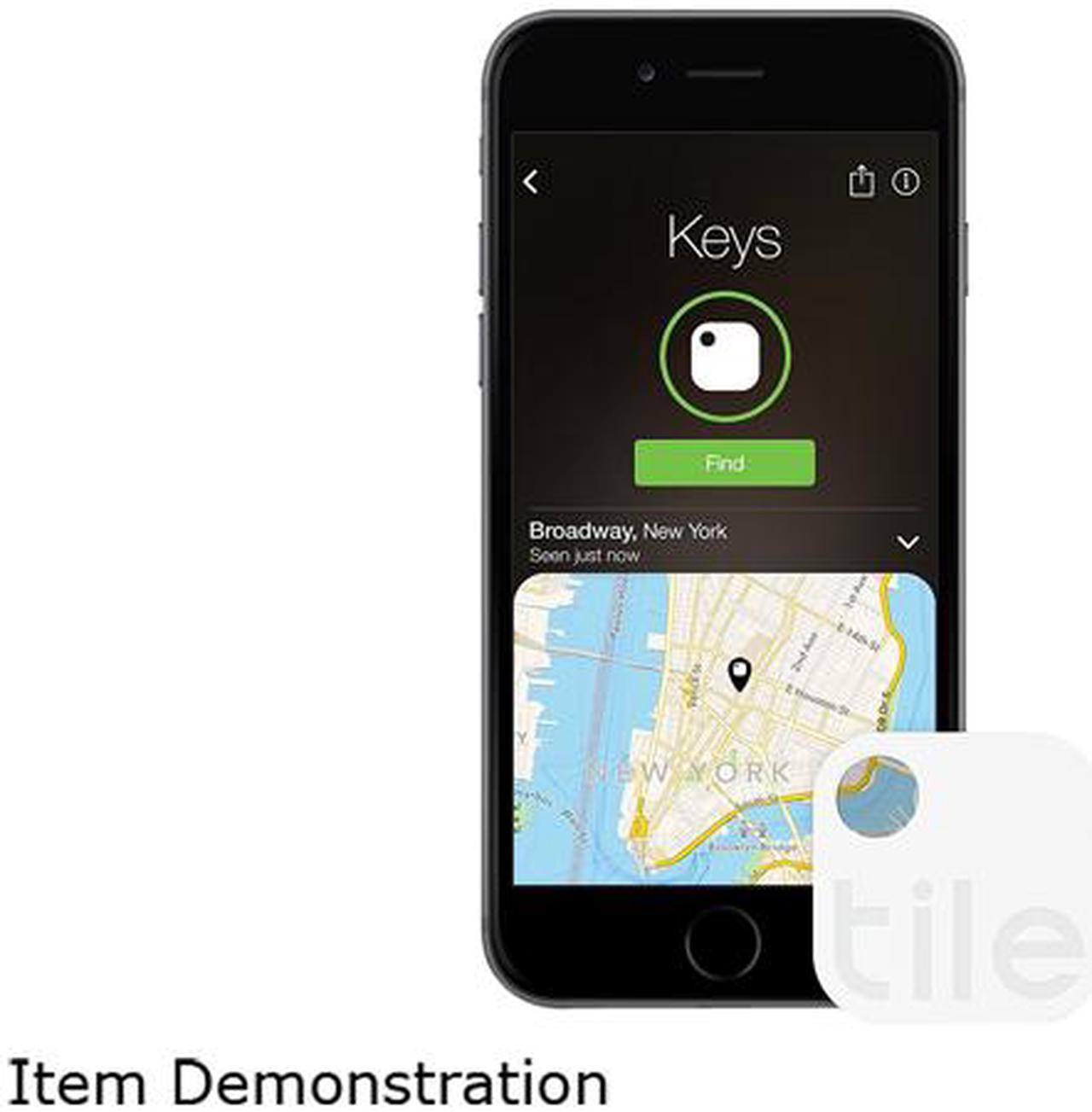 Alt view image 2 of 4 - Tile TLE-01001-NA (Gen 2) - Phone Finder, Key Finder, Item Finder - 1 Pack
