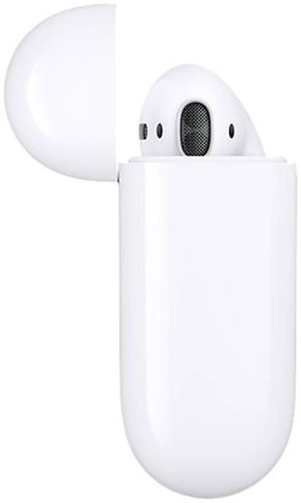 Alt view image 4 of 4 - Apple Airpods Wireless Bluetooth Headset - White (1st Generation)
