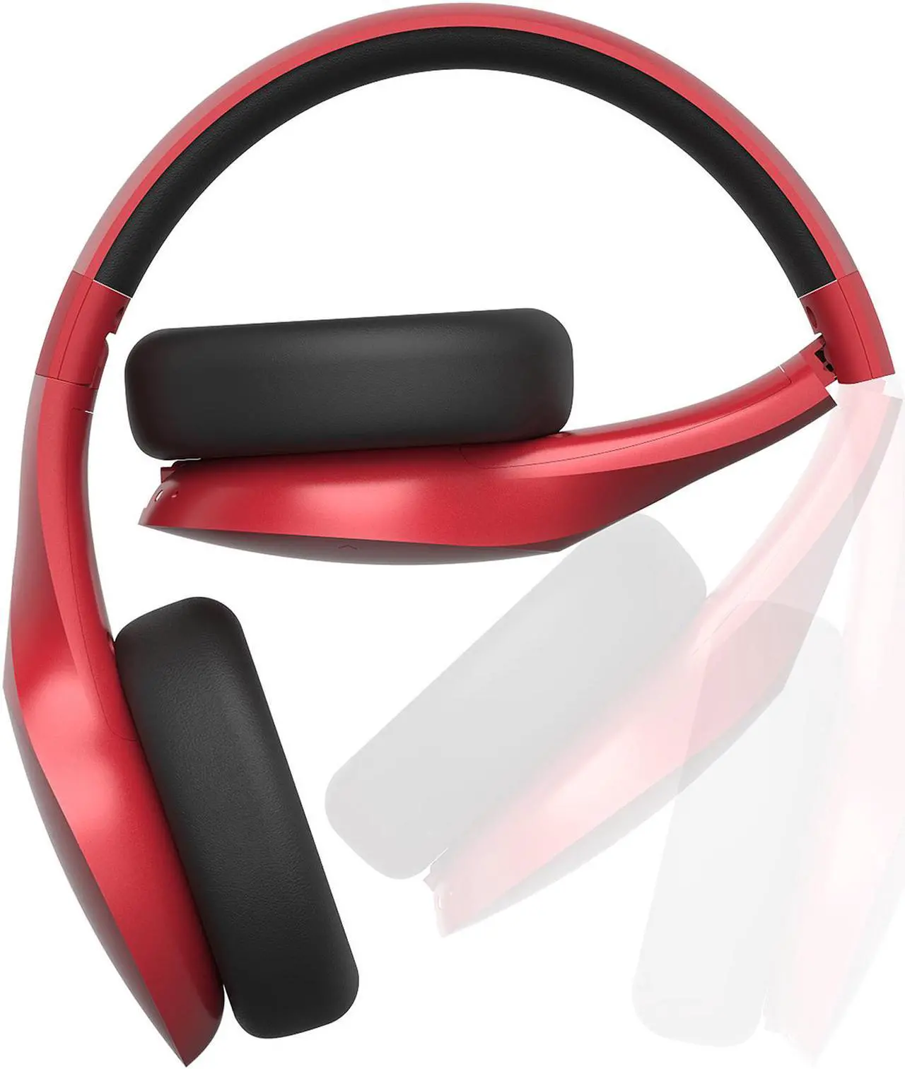 Alt view image 3 of 3 - Motorola Pulse Escape, Over-Ear Bluetooth Wireless Headphone, US Warranty, Red (SH012-RD)
