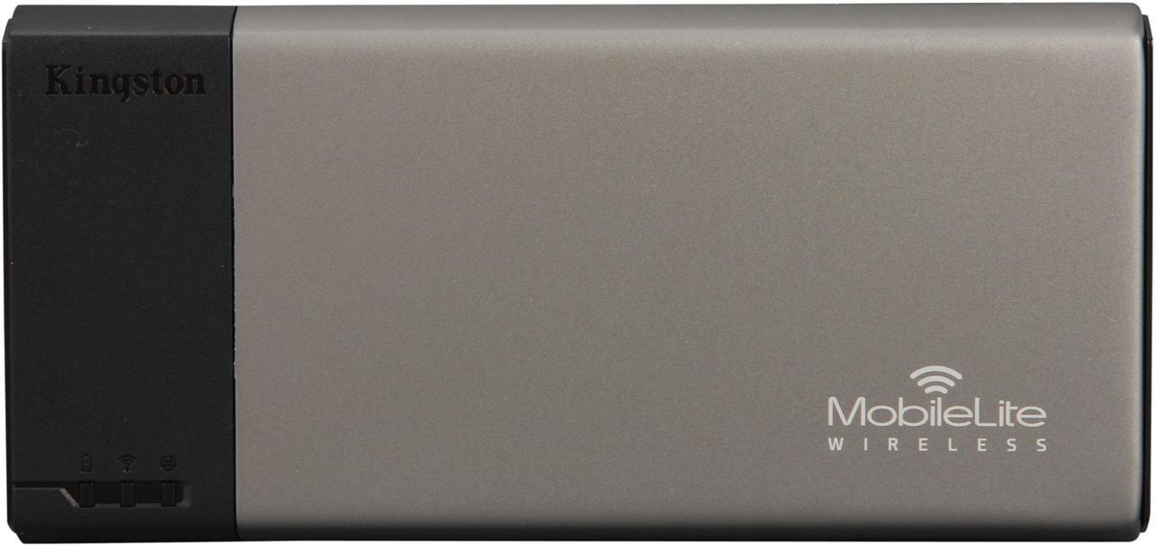 Alt view image 3 of 8 - Kingston Black/Gray 1800 mAh MobileLite Wireless G1 MLW221