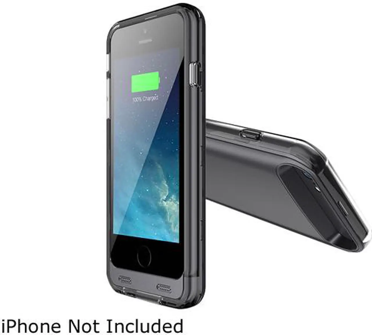 Alt view image 8 of 9 - GearIt 3100mAh External Power Pack Battery Backup Charge Case Cover for Apple iPhone 6 / 6S 4.7-inch, Gray