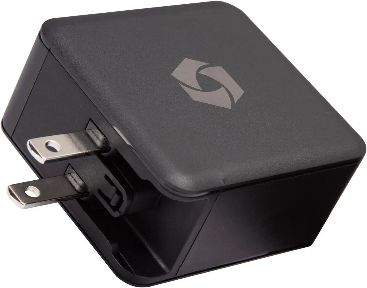 Alt view image 4 of 5 - Rosewill 63W Three-Port GaN Wall Charger with 2 USB-C Ports and 1 USB-A Port, Up to 60W Single Port Output, QC 3.0 Quick Charge for Laptops, Tablets and Phones, Black - (RBWC-20003)