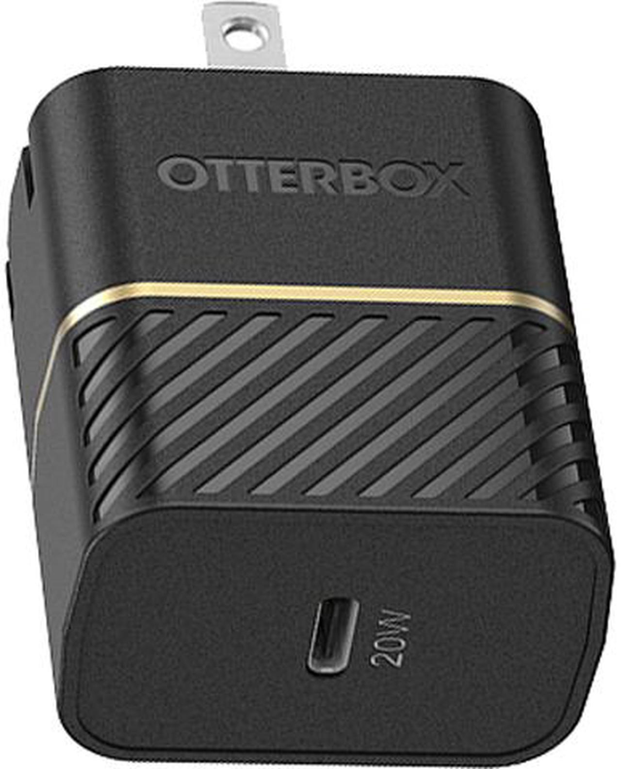 Main image of OtterBox 78-80214 Black Shimmer USB-C Fast Charge Wall Charger, 20W