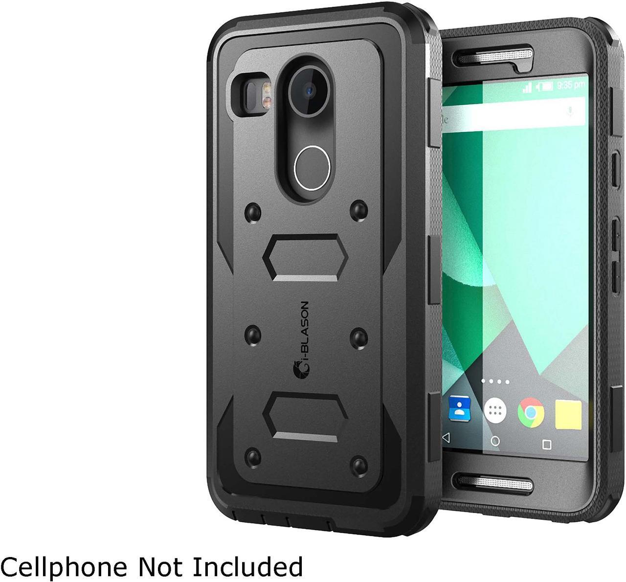 Main image of i-Blason Armorbox Black Google Nexus 5X Case - Armorbox Series Fullbody Case with Screen Protector Nexus5X-Armorbox-Black
