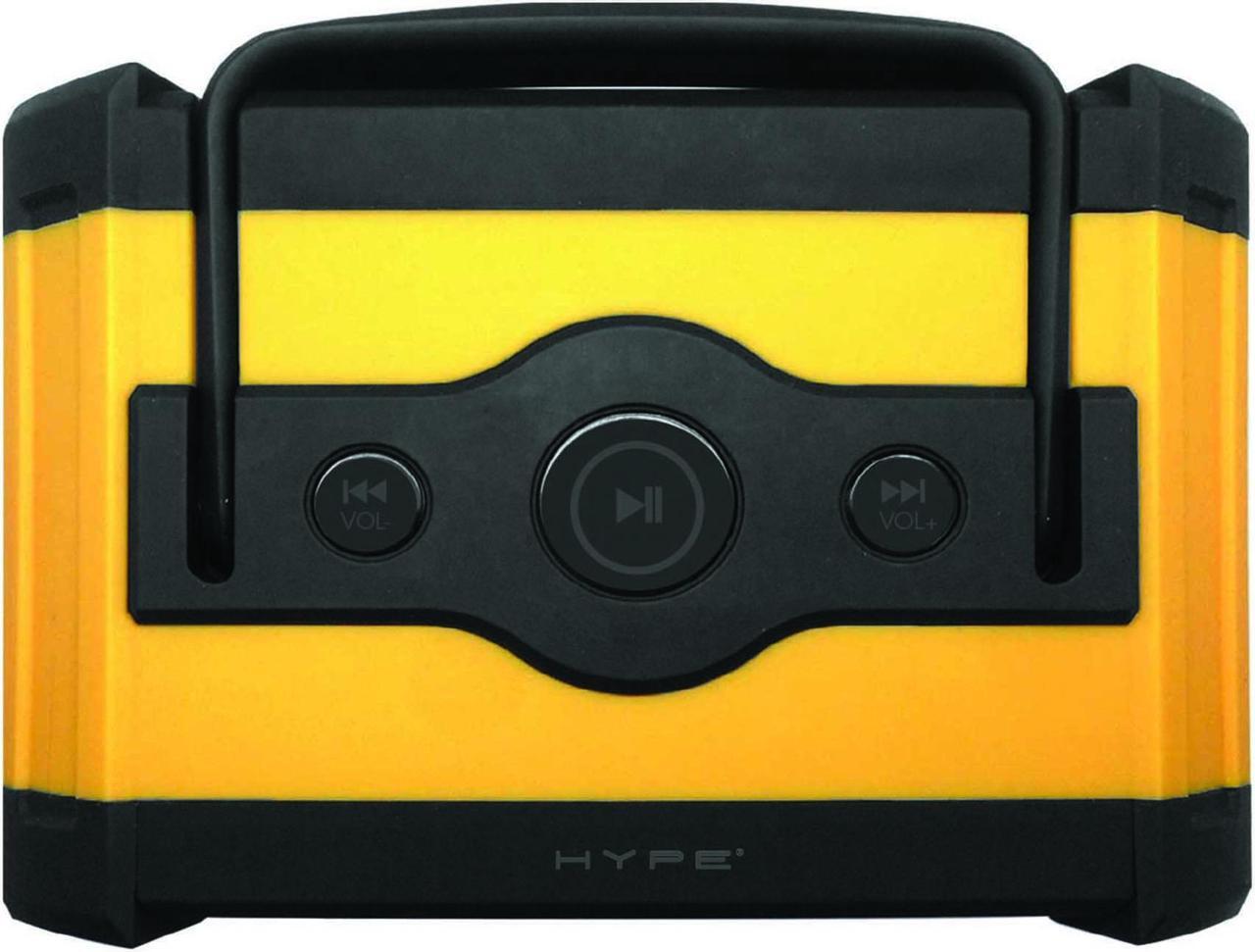 Alt view image 8 of 10 - DGL Group HY-AQB Hype Aqua Block Water Resistant Bluetooth Speaker