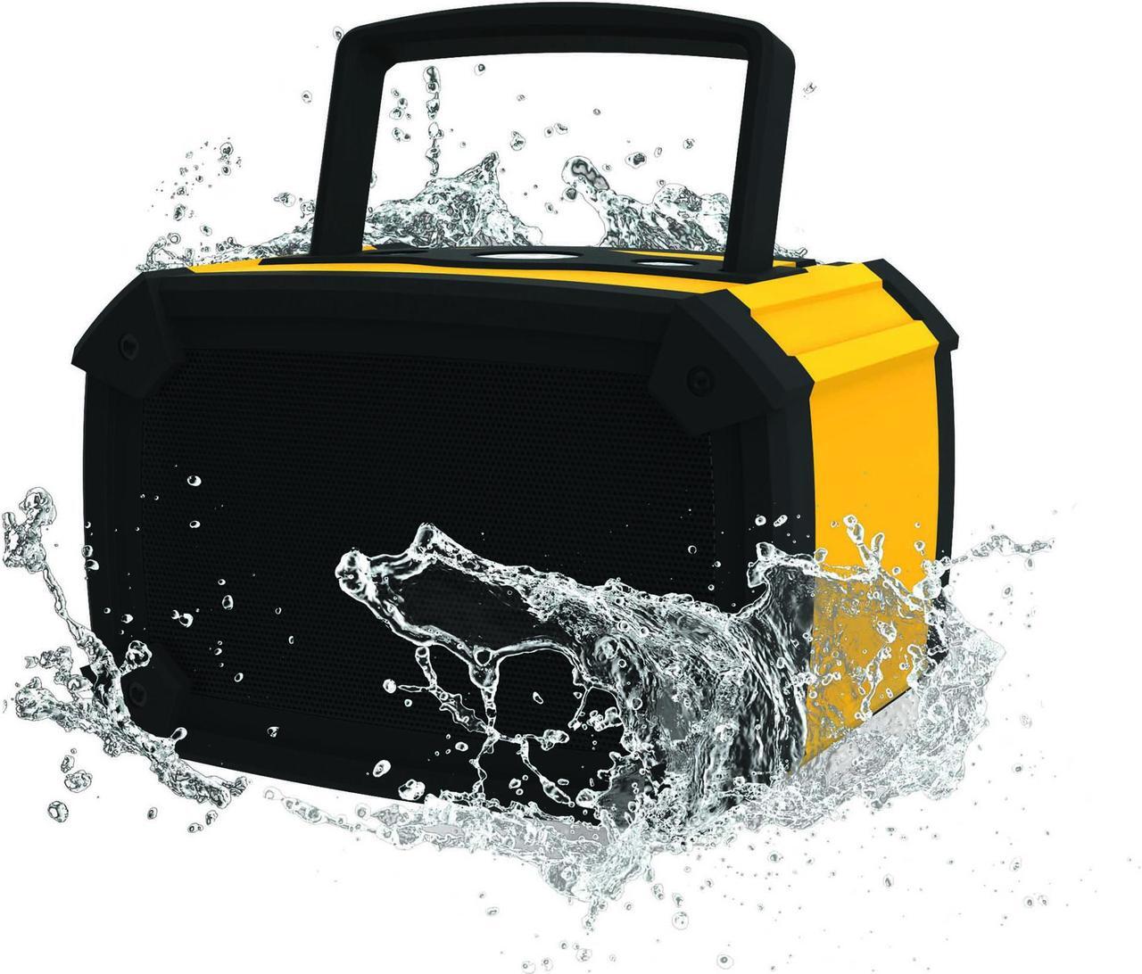 Alt view image 9 of 10 - DGL Group HY-AQB Hype Aqua Block Water Resistant Bluetooth Speaker