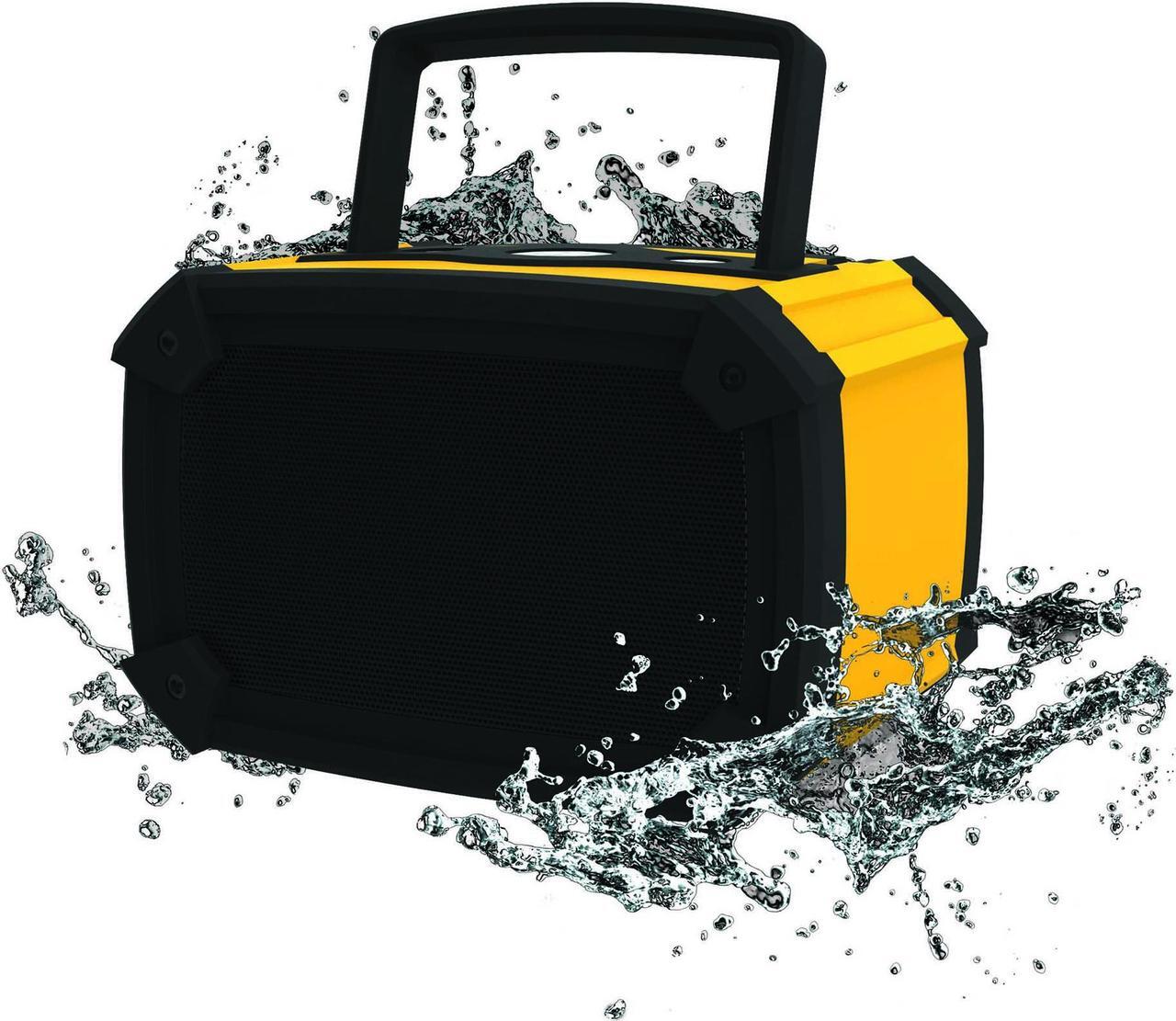 Alt view image 10 of 10 - DGL Group HY-AQB Hype Aqua Block Water Resistant Bluetooth Speaker